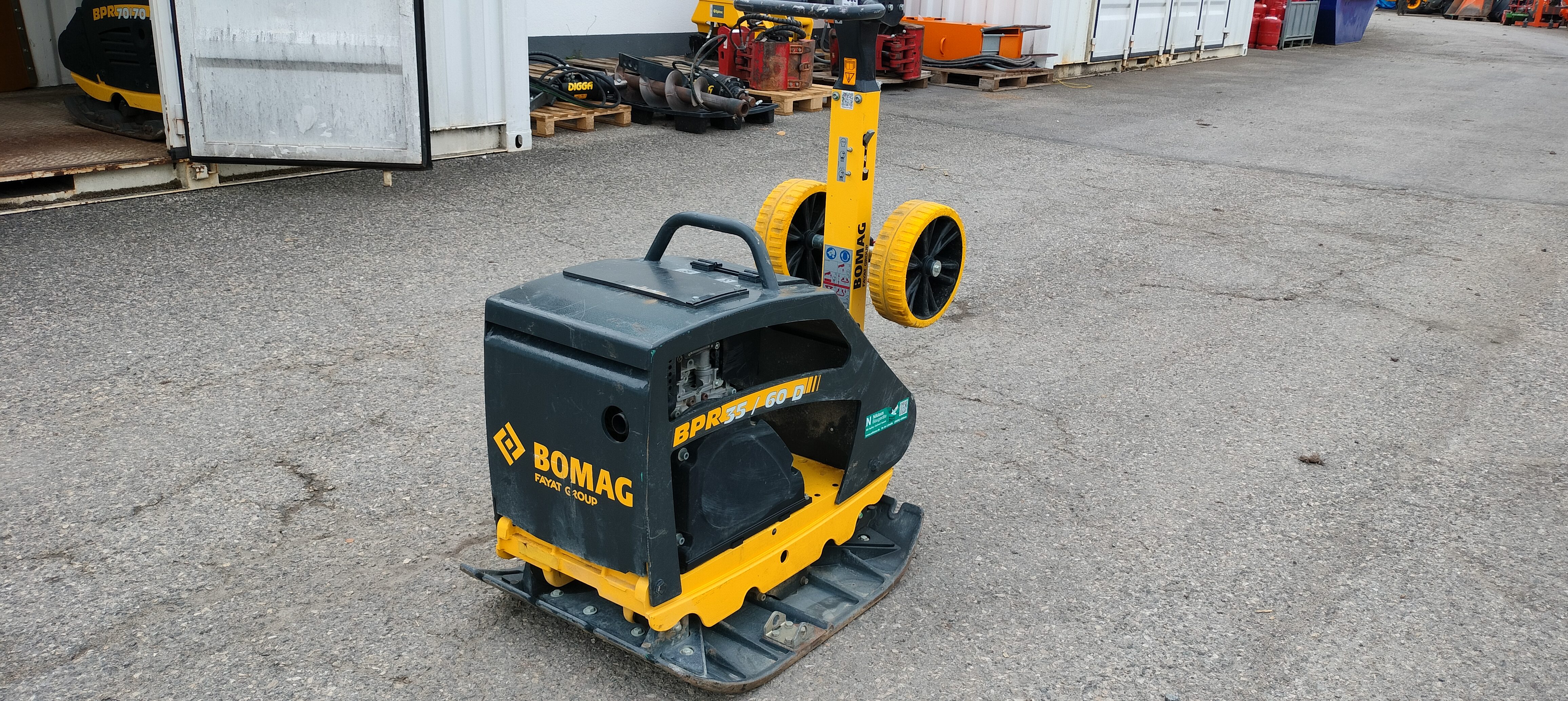 Rüttelplatte BOMAG BPR 35/60 D/H