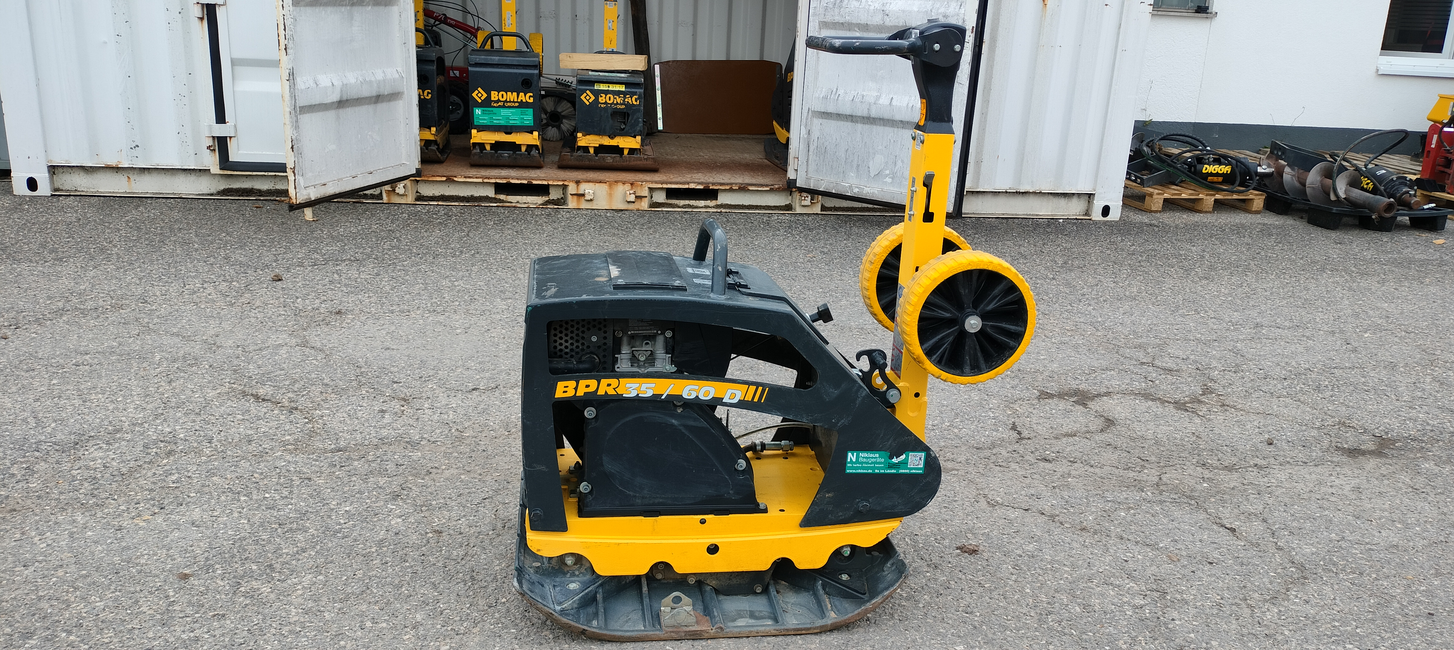 Rüttelplatte BOMAG BPR 35/60 D/H gebraucht kaufen