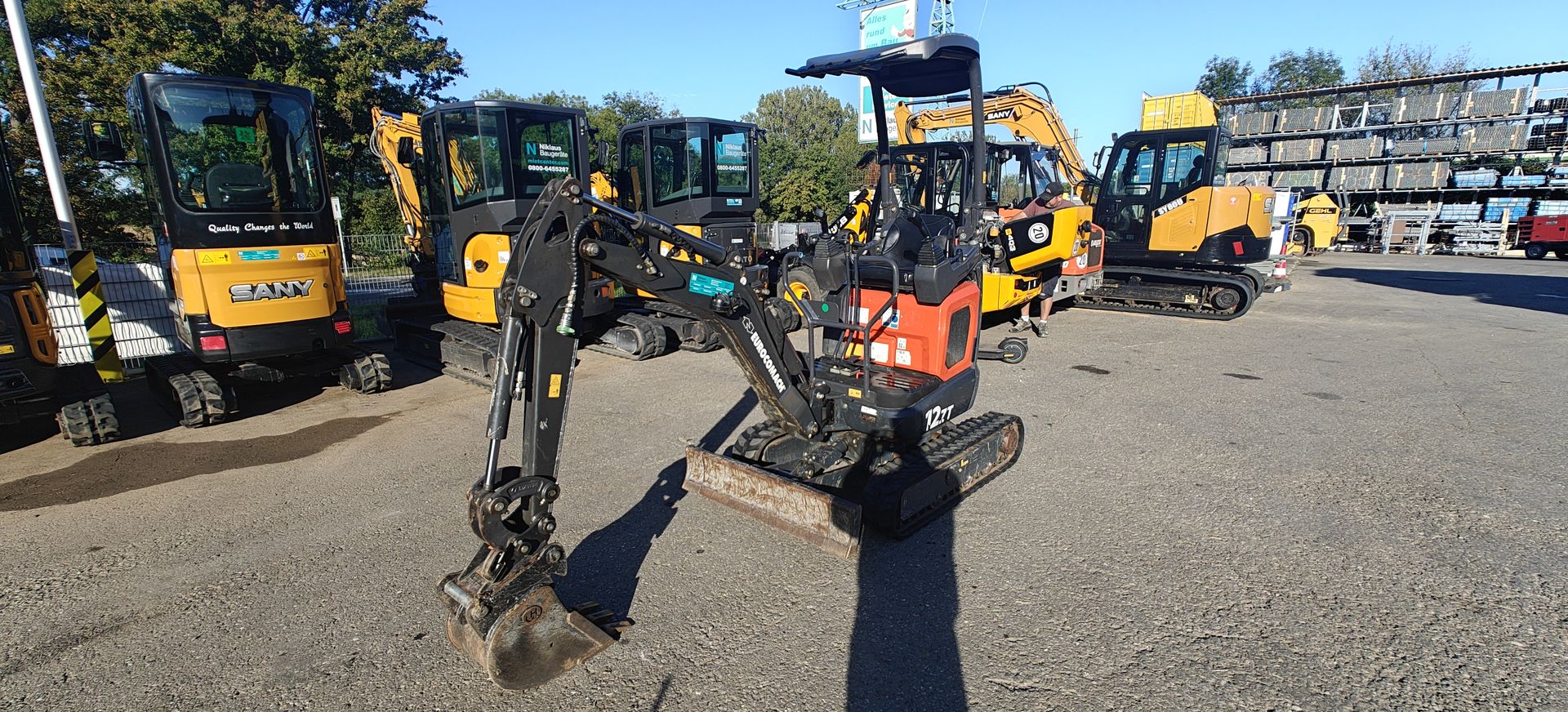 Minibagger EUROCOMACH ES 12 ZT