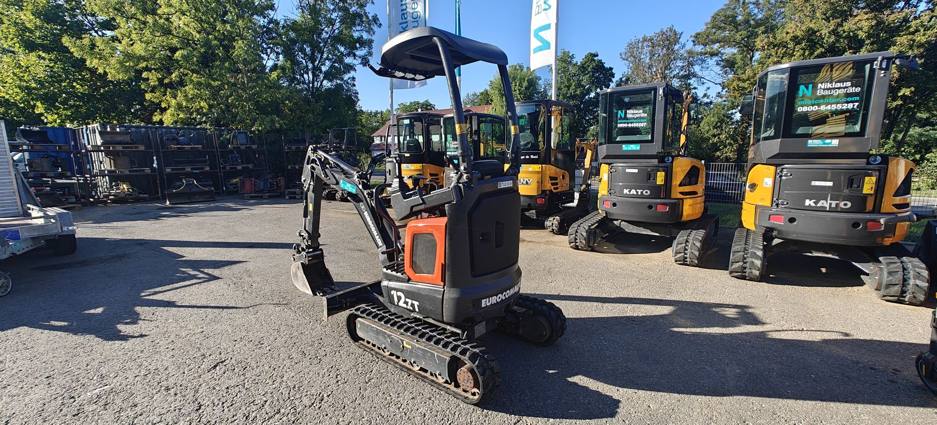 Minibagger EUROCOMACH ES 12 ZT kaufen