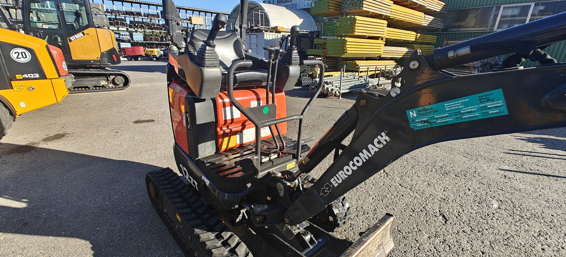 1 Tonnen Bagger gebraucht kaufen