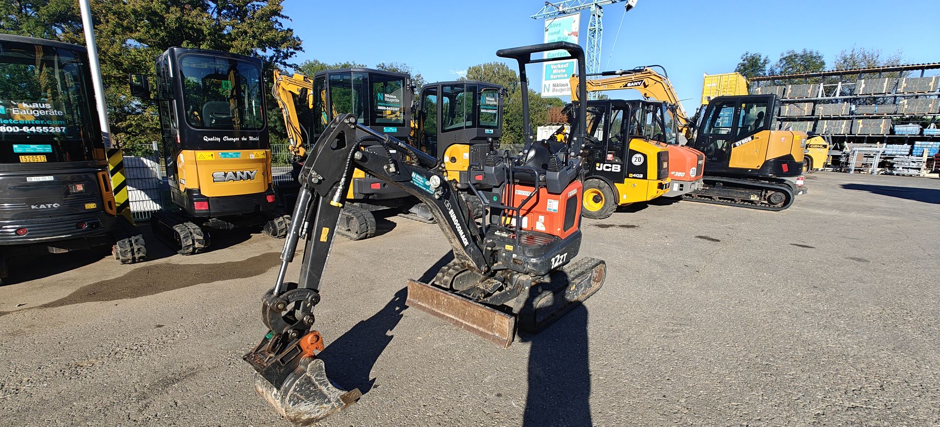Minibagger EUROCOMACH ES 12 ZT