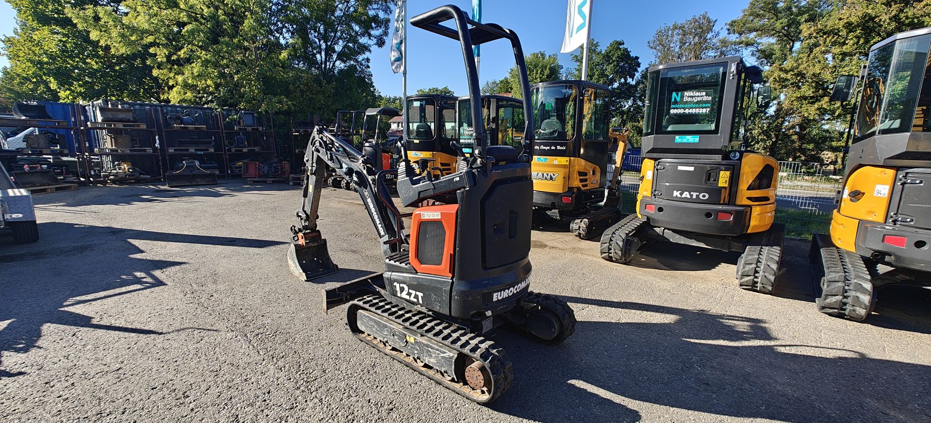 Minibagger EUROCOMACH ES 12 ZT kaufen