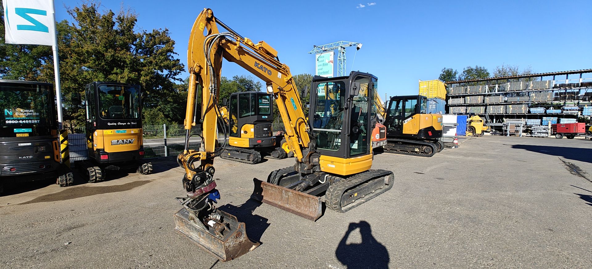 Minibagger KATO 35 V5 Rototop