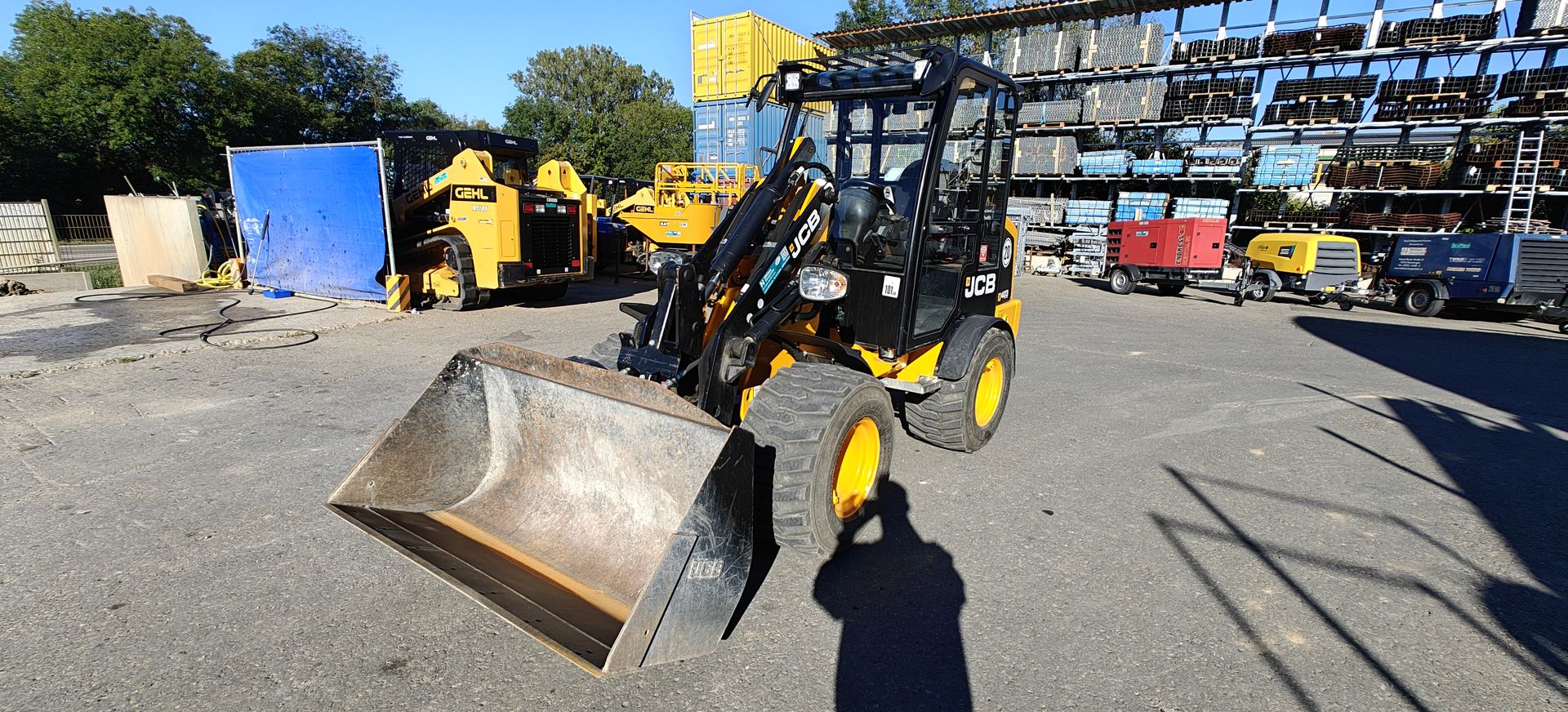 Radlader JCB 403C SV mit Kabine