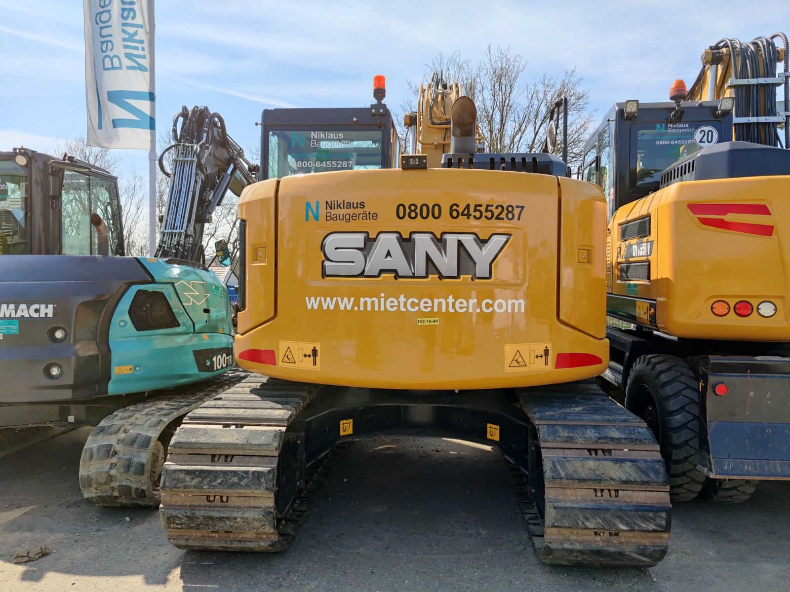 Raupenbagger Sany SY 155U Raupenbagger Sany SY 155U gebraucht kaufen