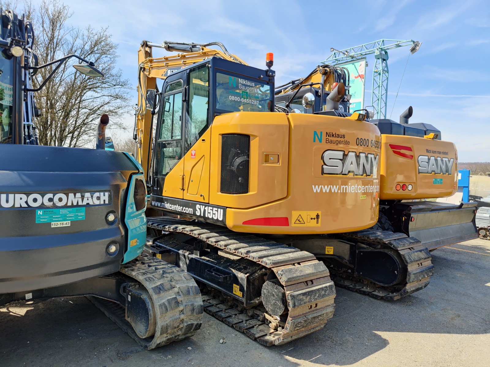 Raupenbagger Sany SY 155U Raupenbagger Sany SY 155U gebraucht kaufen
