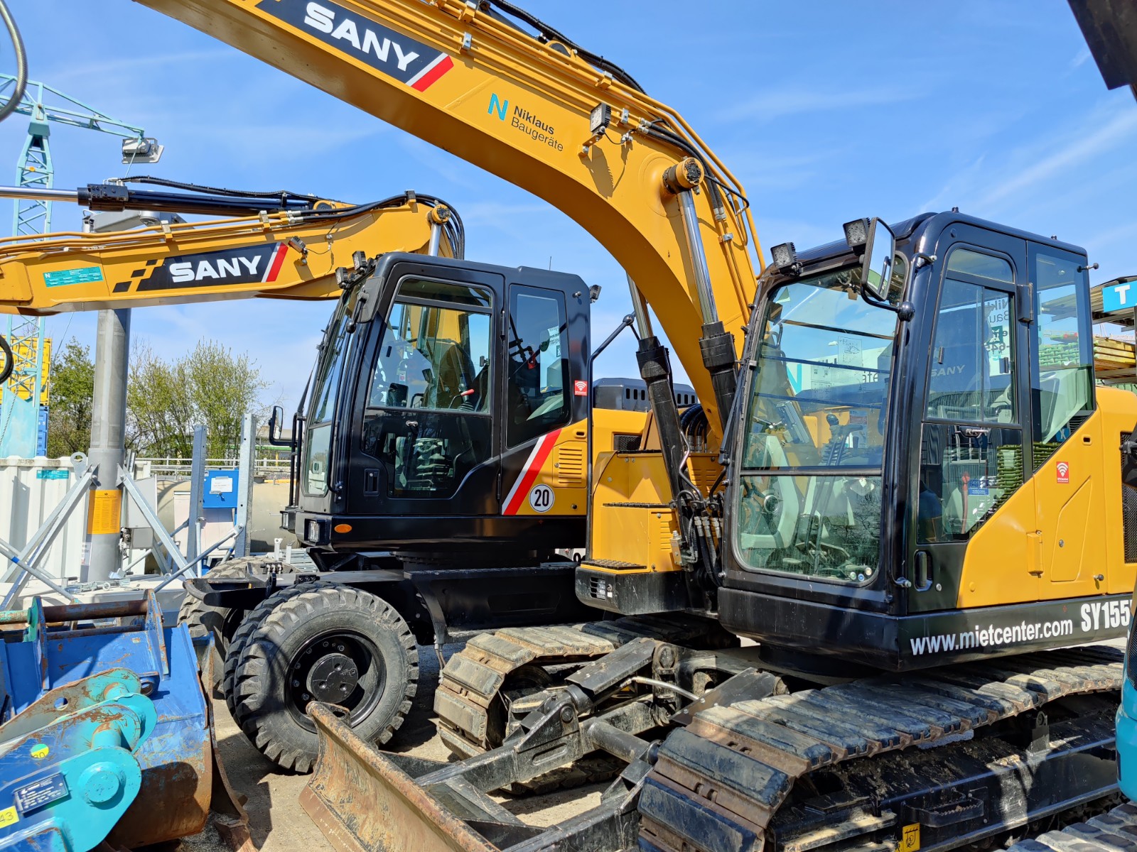 Raupenbagger Sany SY 155U Raupenbagger Sany SY 155U gebraucht kaufen