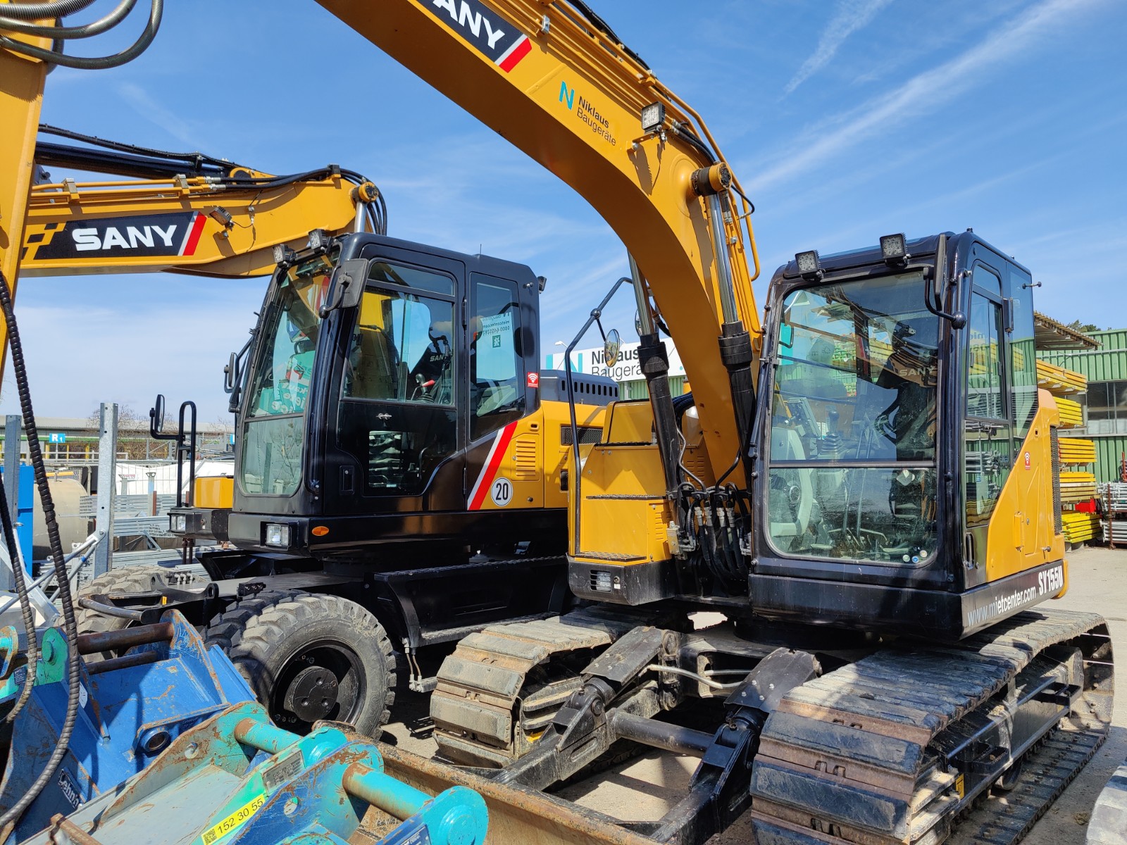 Raupenbagger Sany SY 155U Raupenbagger Sany SY 155U gebraucht kaufen