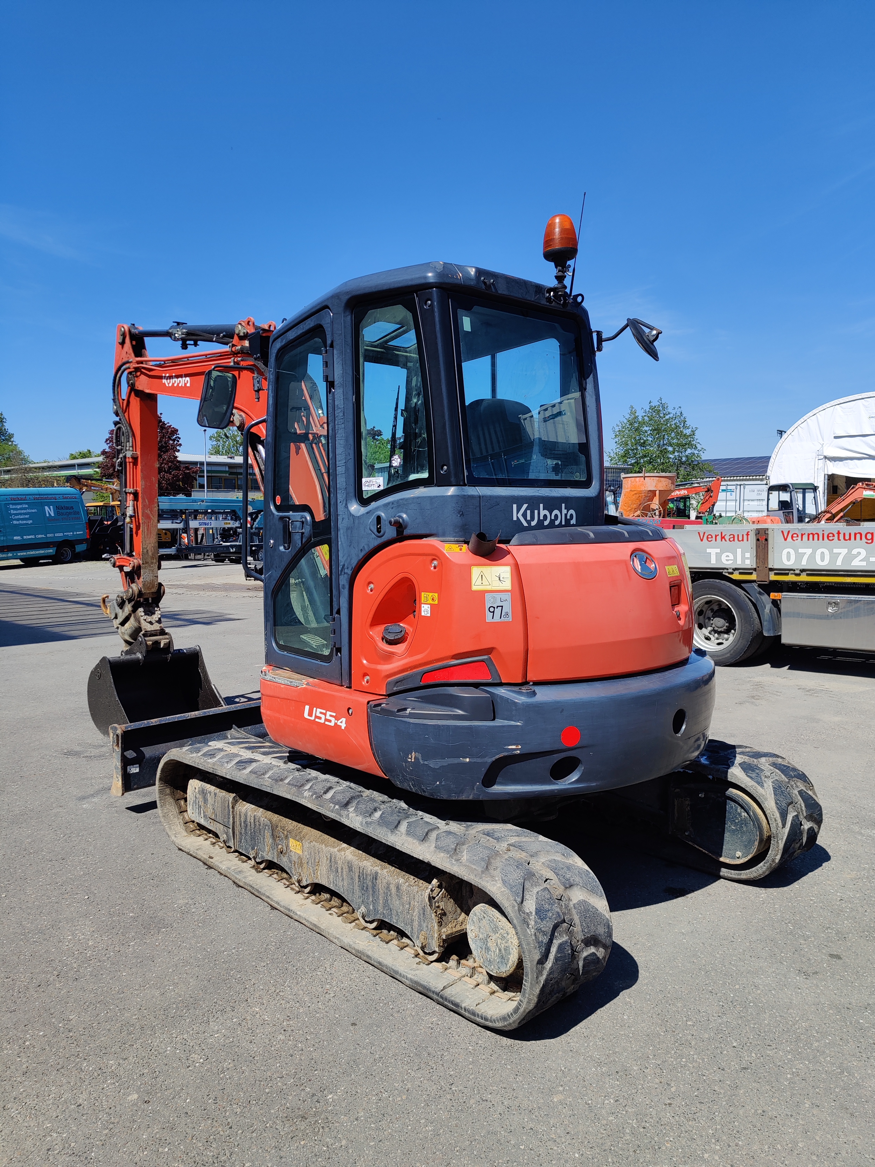 Minibagger Kubota U55-4 Tilt Minibagger Kubota U55-4 mit Powertilt gebraucht kaufen