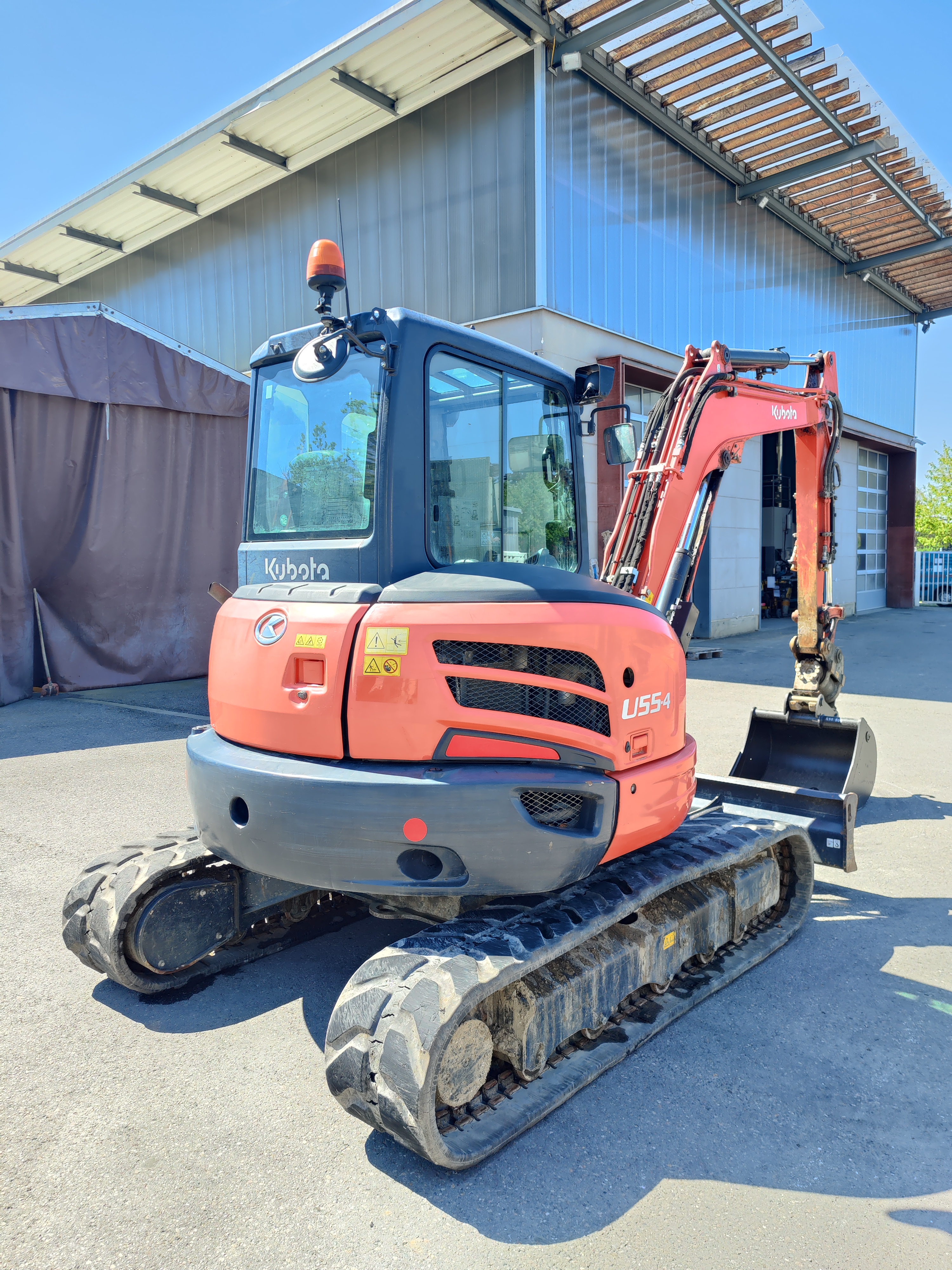 Minibagger Kubota U55-4 Tilt Minibagger Kubota U55-4 mit Powertilt gebraucht kaufen