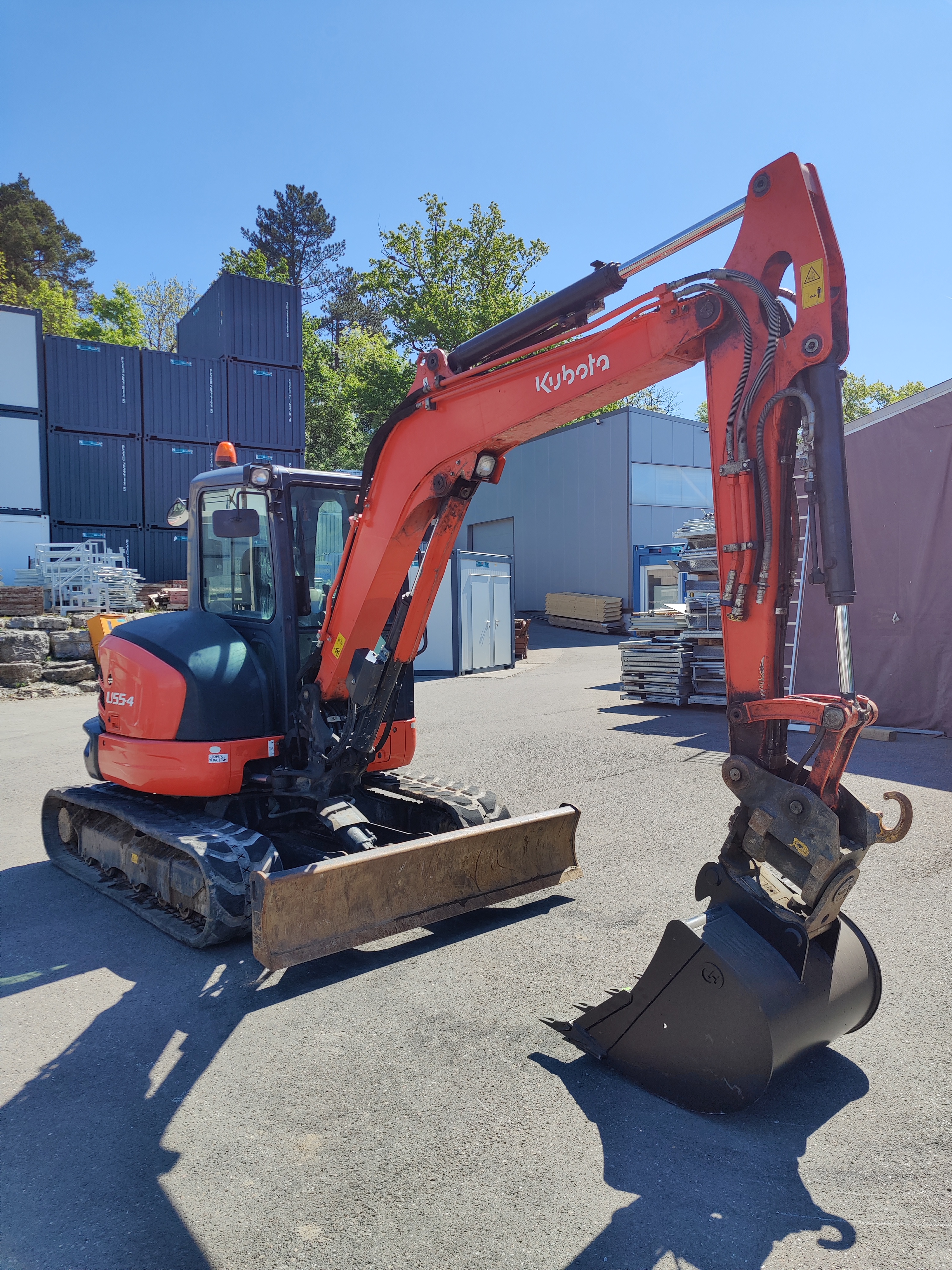 Minibagger Kubota U55-4 Tilt Minibagger Kubota U55-4 mit Powertilt gebraucht kaufen