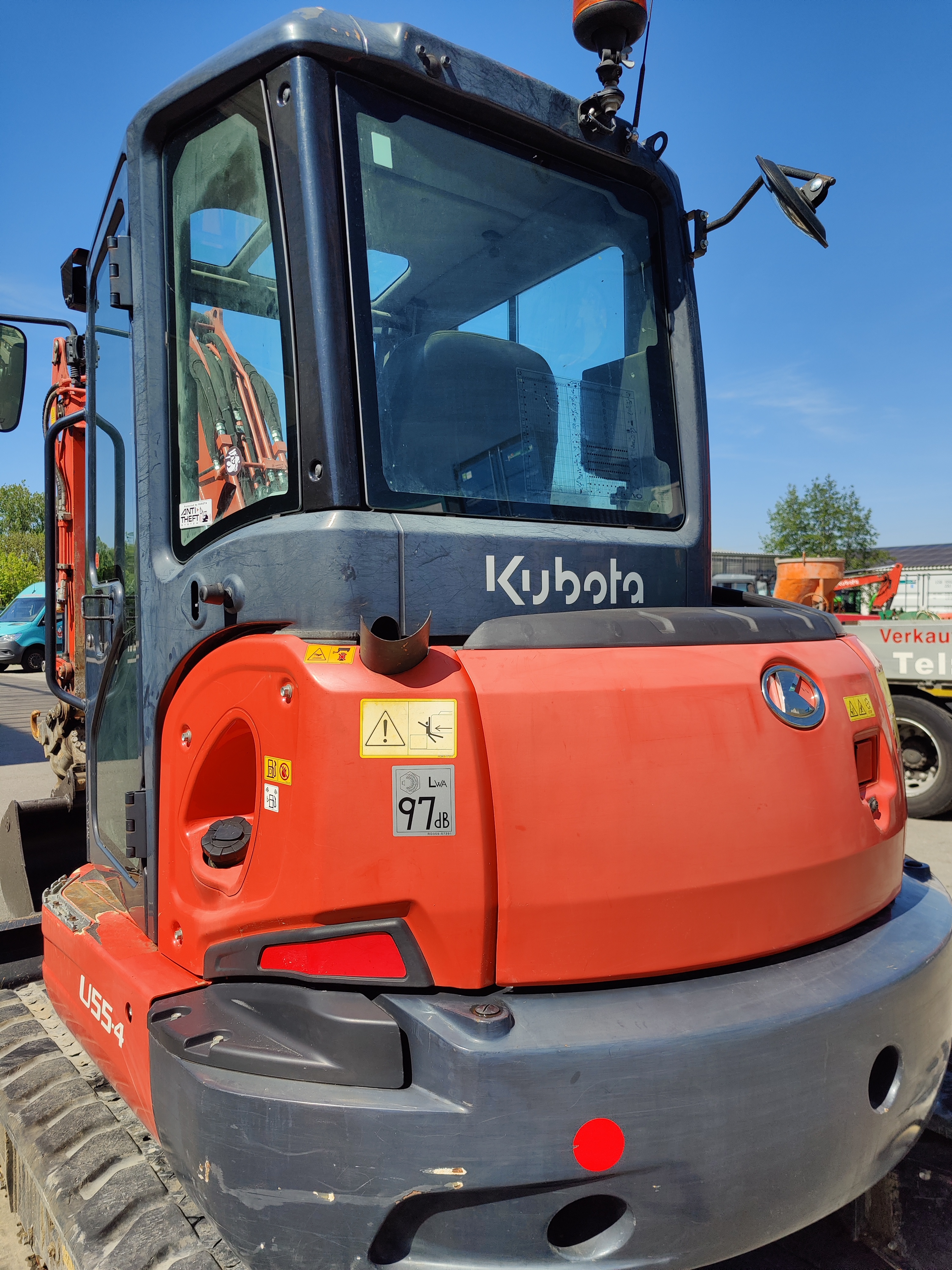Minibagger Kubota U55-4 Tilt Minibagger Kubota U55-4 mit Powertilt gebraucht kaufen