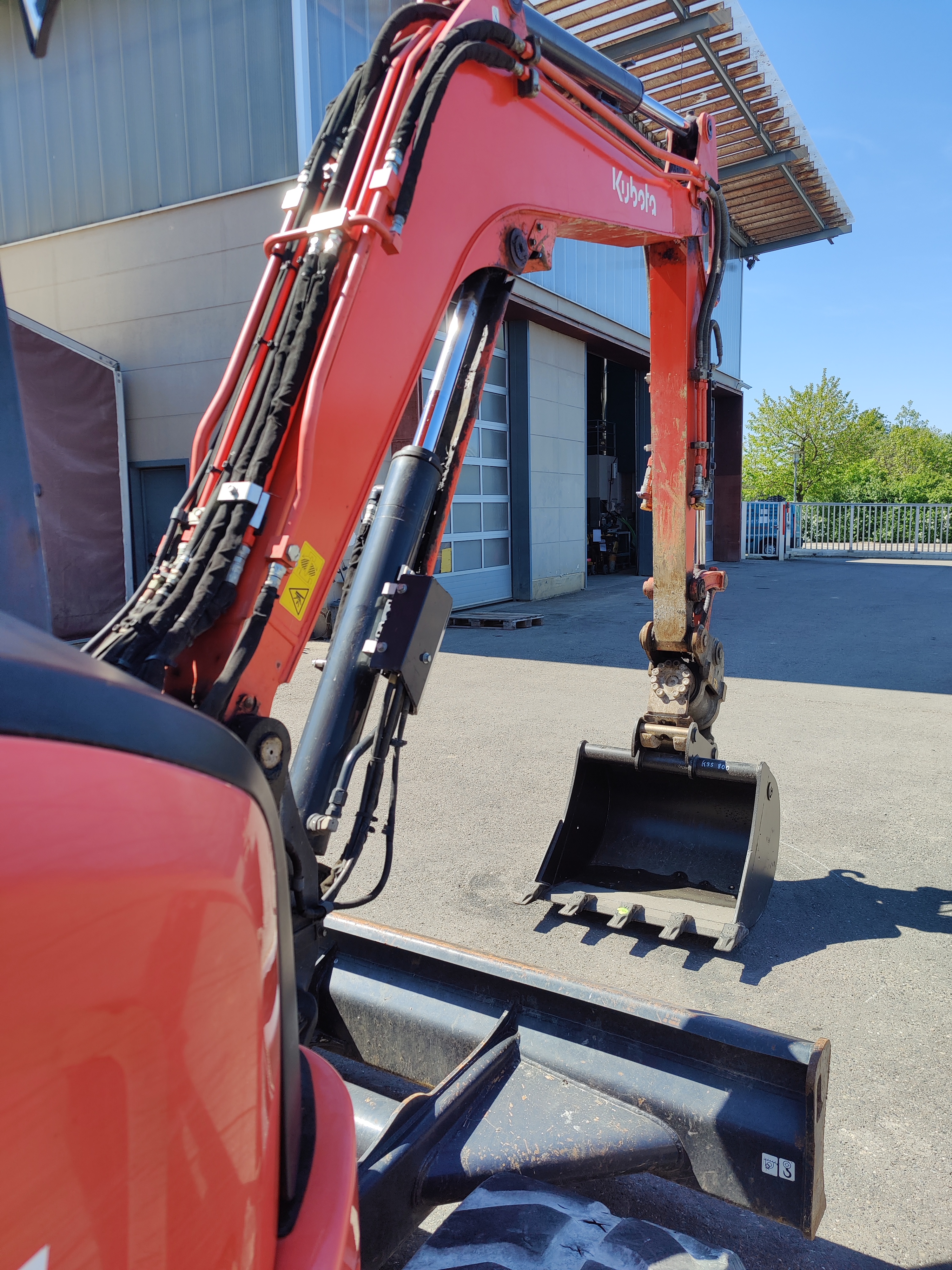 Minibagger Kubota U55-4 Tilt Minibagger Kubota U55-4 mit Powertilt gebraucht kaufen