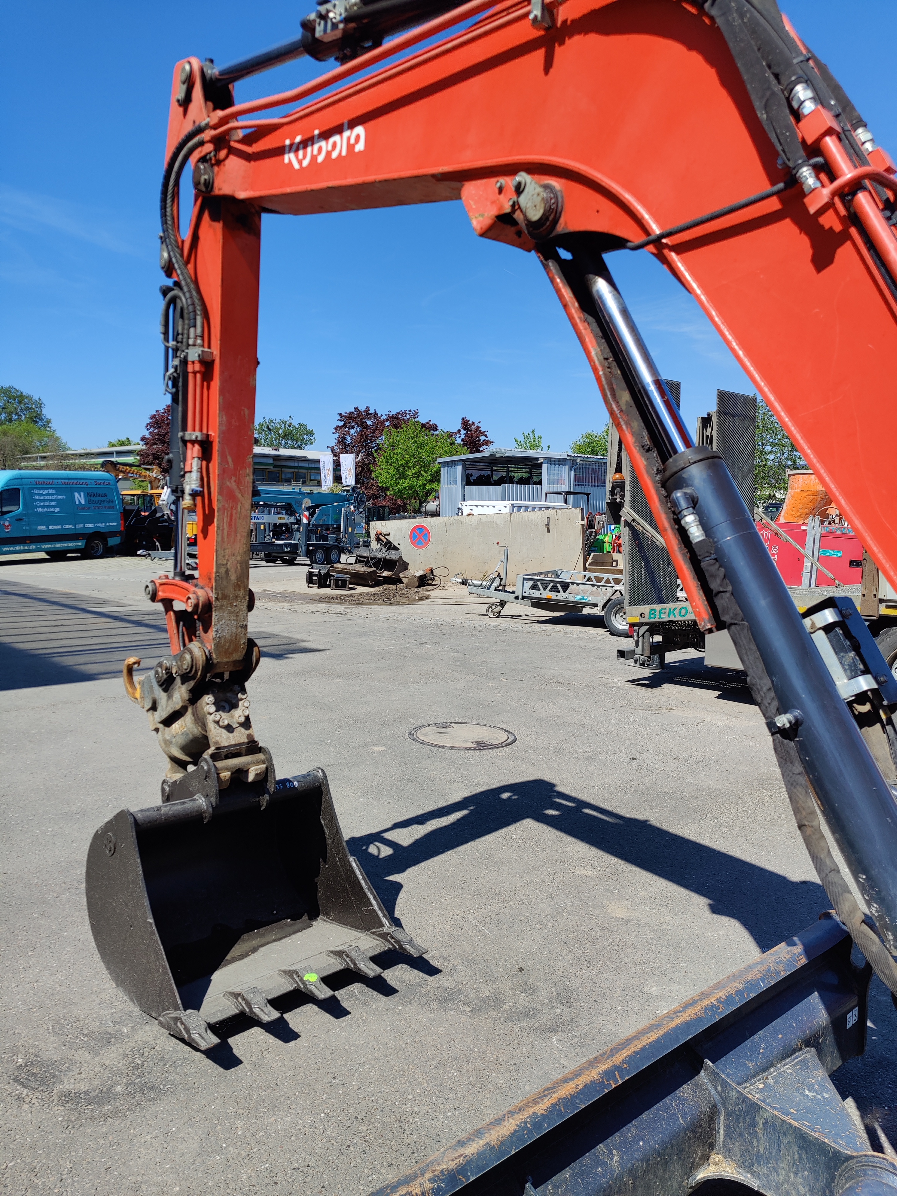Minibagger Kubota U55-4 Tilt Minibagger Kubota U55-4 mit Powertilt gebraucht kaufen