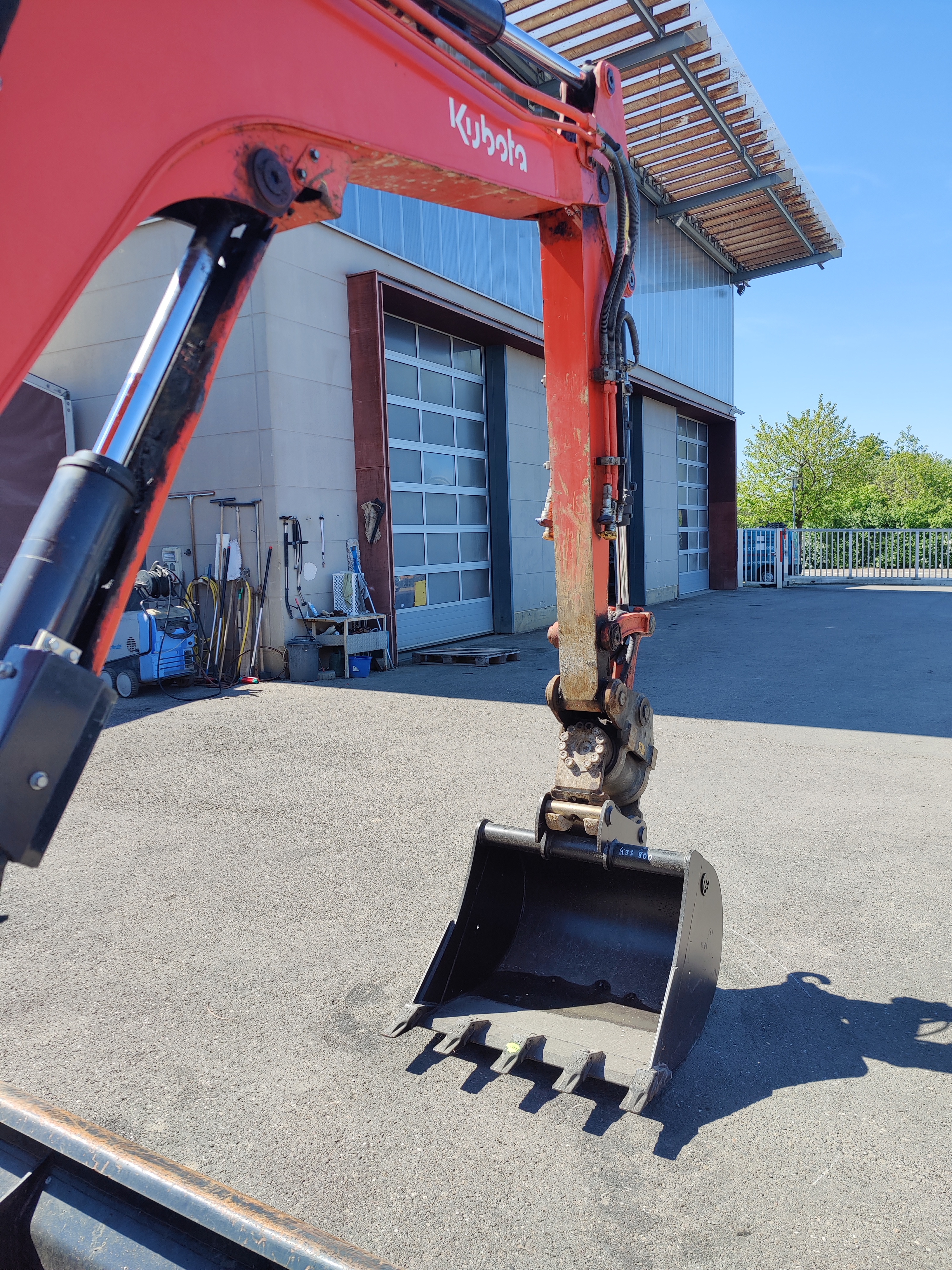 Minibagger Kubota U55-4 Tilt Minibagger Kubota U55-4 mit Powertilt gebraucht kaufen