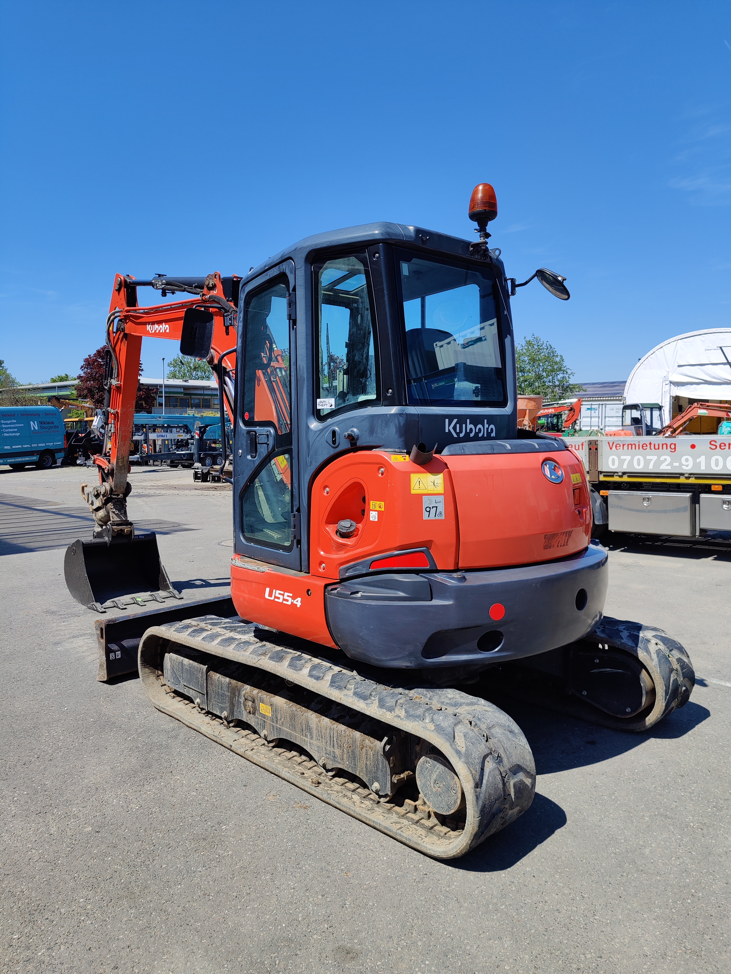 Minibagger Kubota U55-4 Tilt Minibagger Kubota U55-4 mit Powertilt gebraucht kaufen
