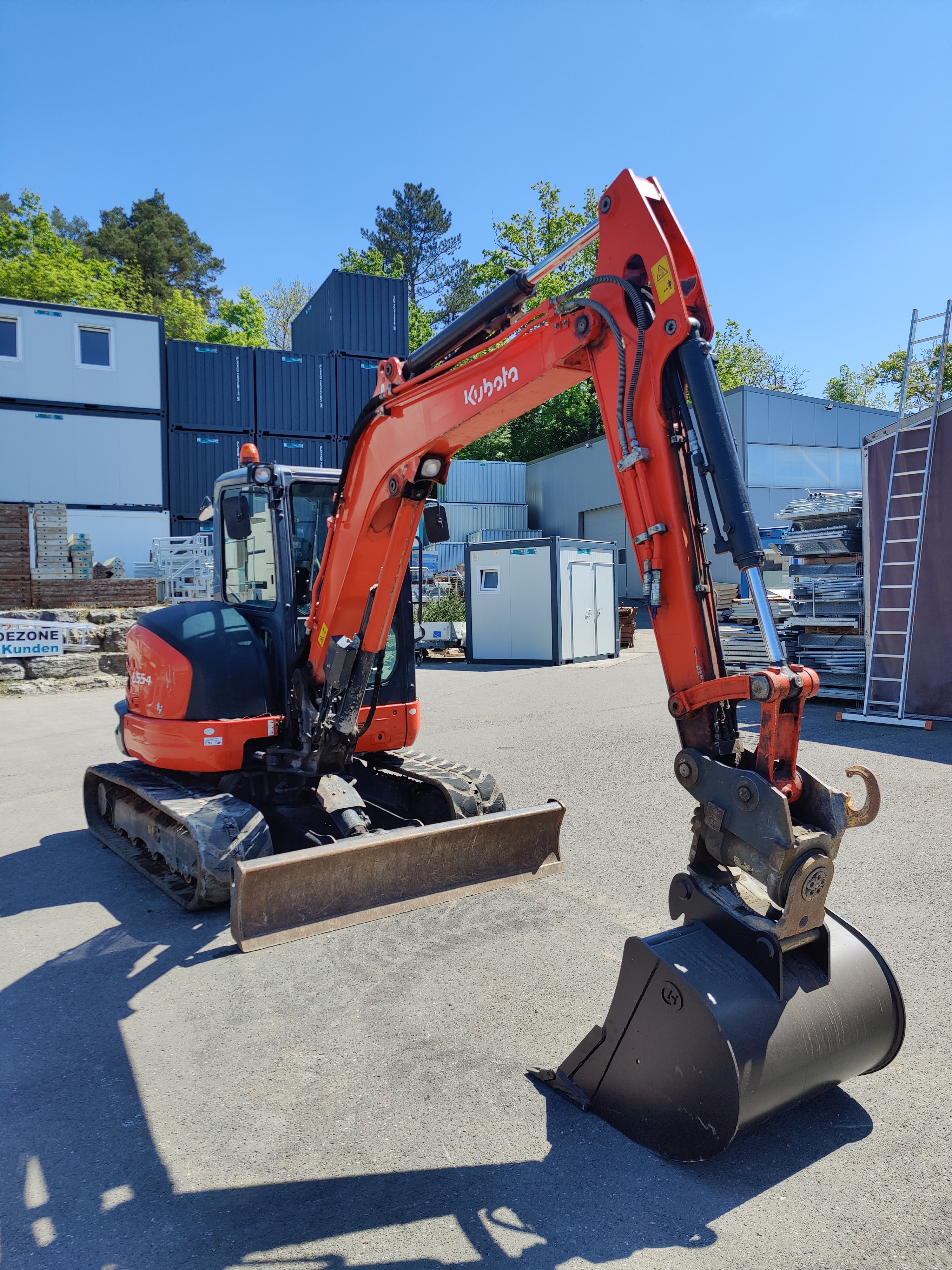 Minibagger Kubota U55-4 Tilt Minibagger Kubota U55-4 mit Powertilt gebraucht kaufen