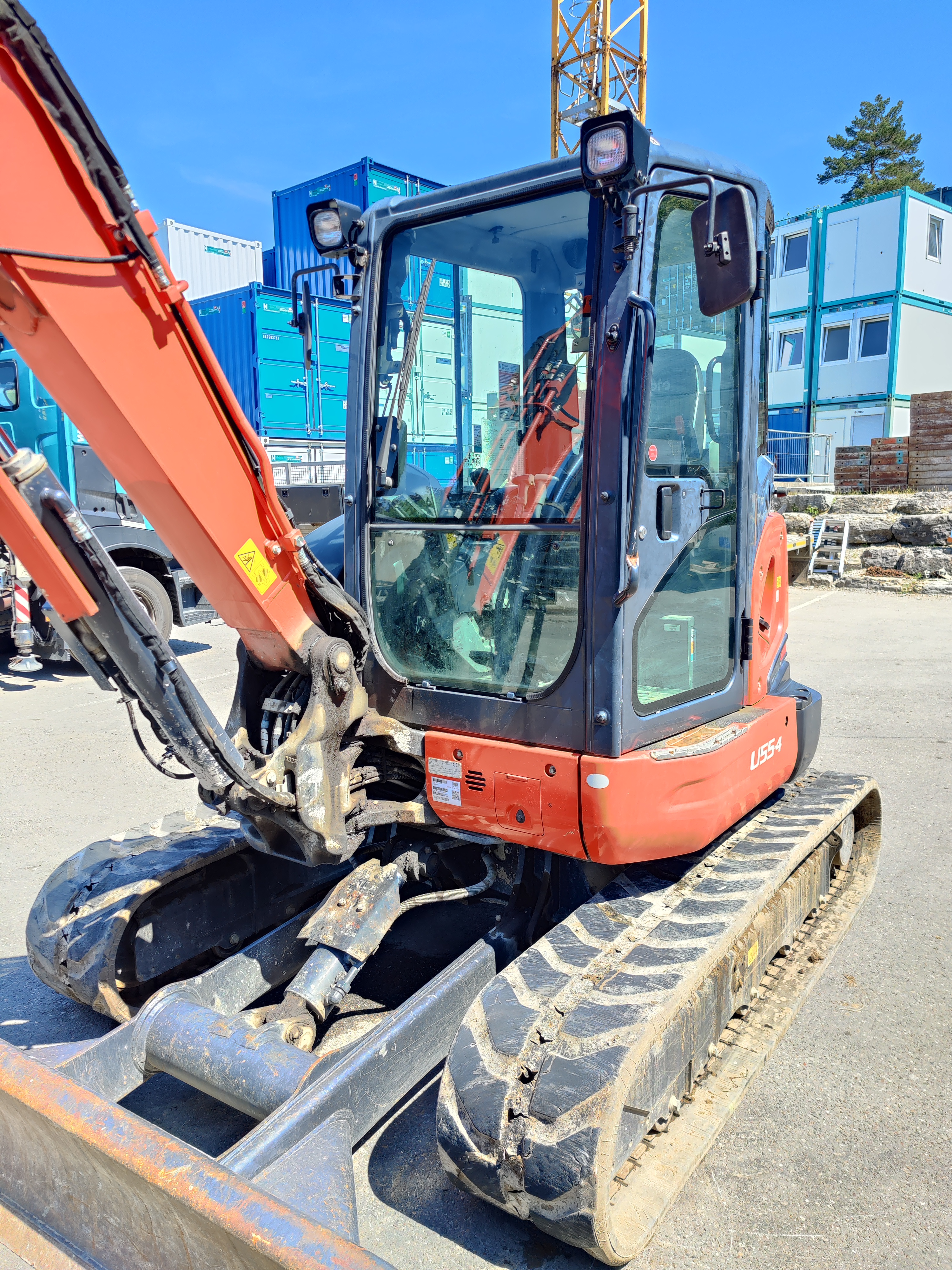 Minibagger Kubota U55-4 Tilt Minibagger Kubota U55-4 mit Powertilt gebraucht kaufen