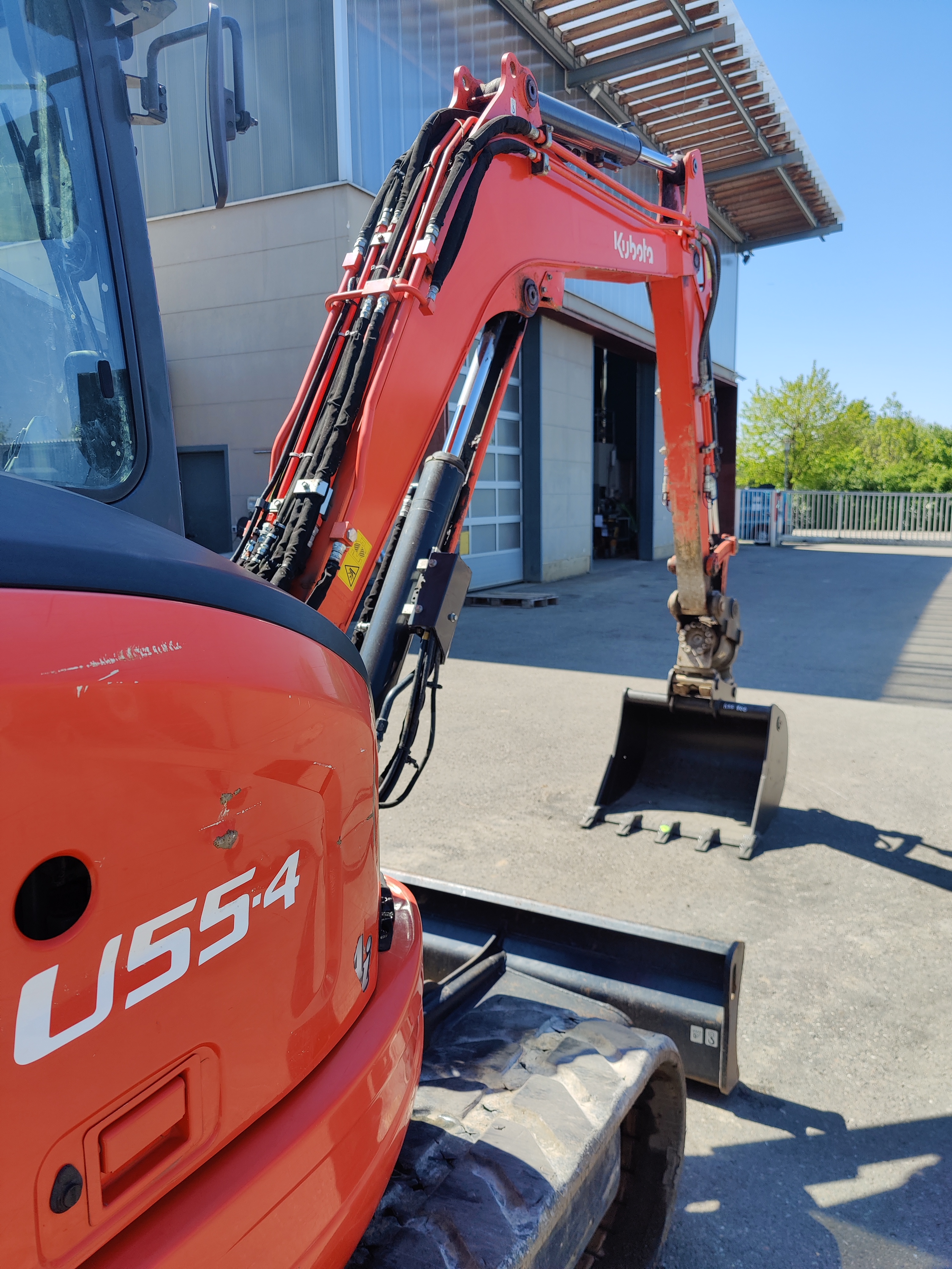 Minibagger Kubota U55-4 Tilt Minibagger Kubota U55-4 mit Powertilt gebraucht kaufen