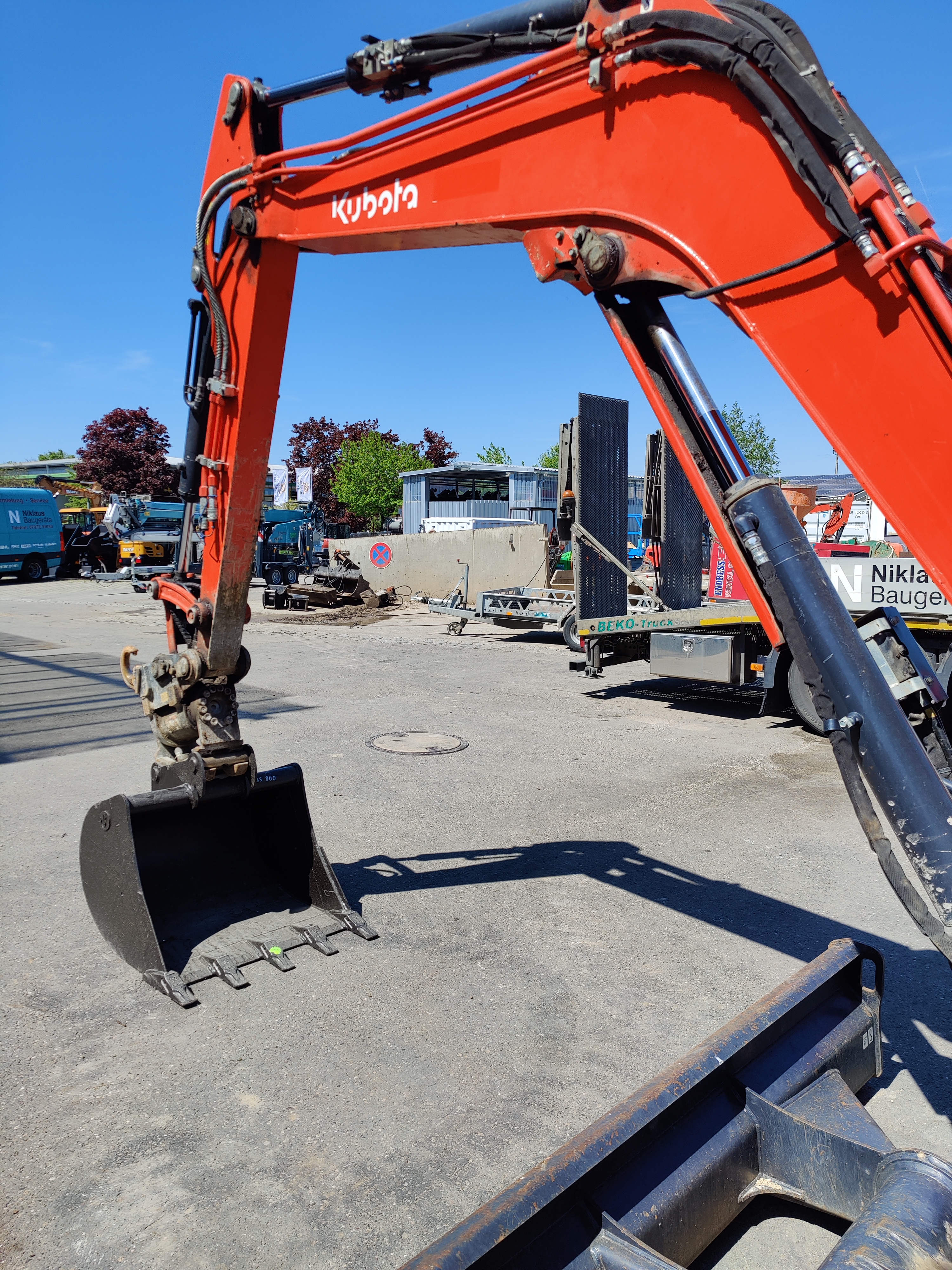 Minibagger Kubota U55-4 Tilt Minibagger Kubota U55-4 mit Powertilt gebraucht kaufen