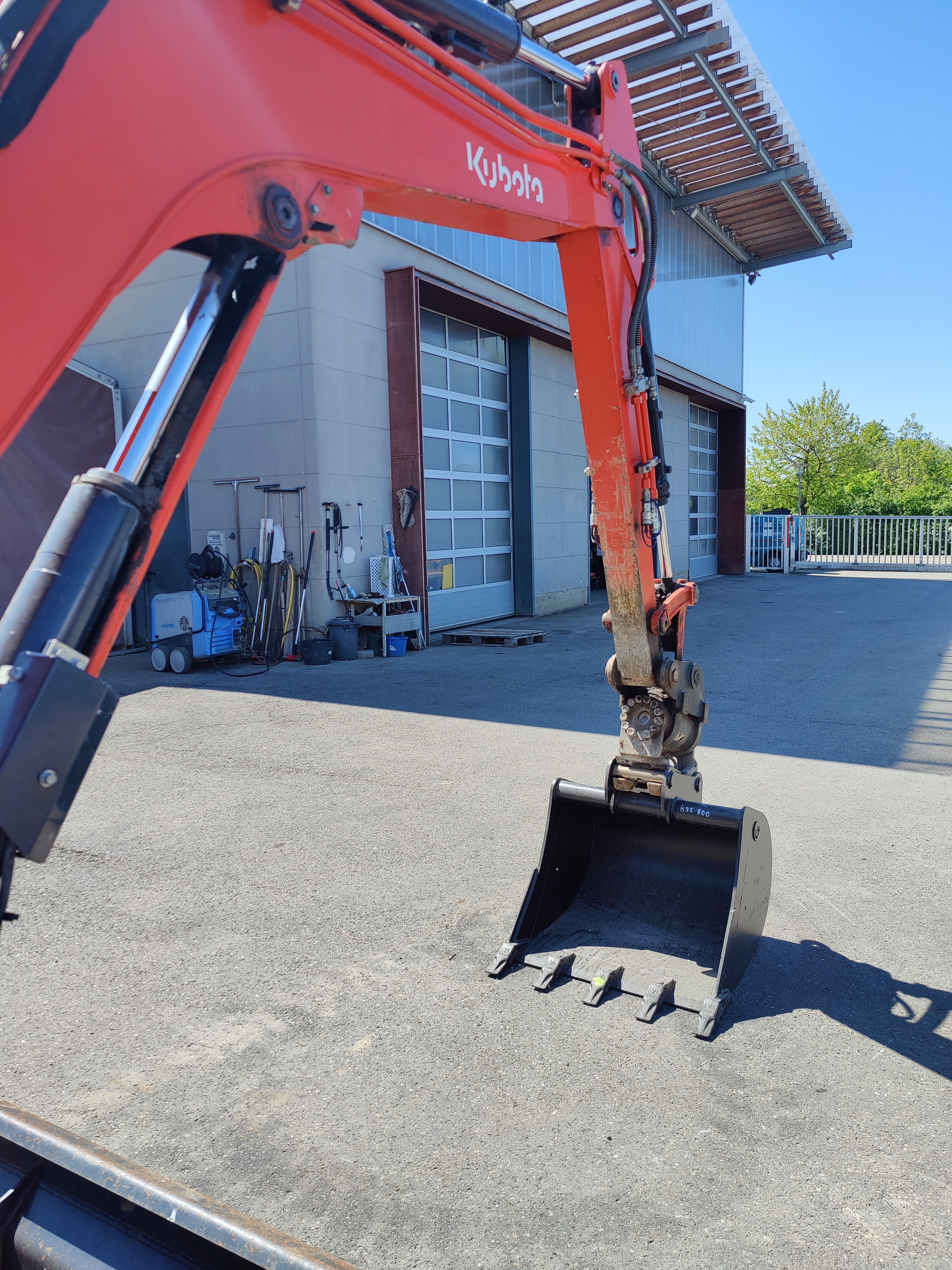 Minibagger Kubota U55-4 Tilt Minibagger Kubota U55-4 mit Powertilt gebraucht kaufen