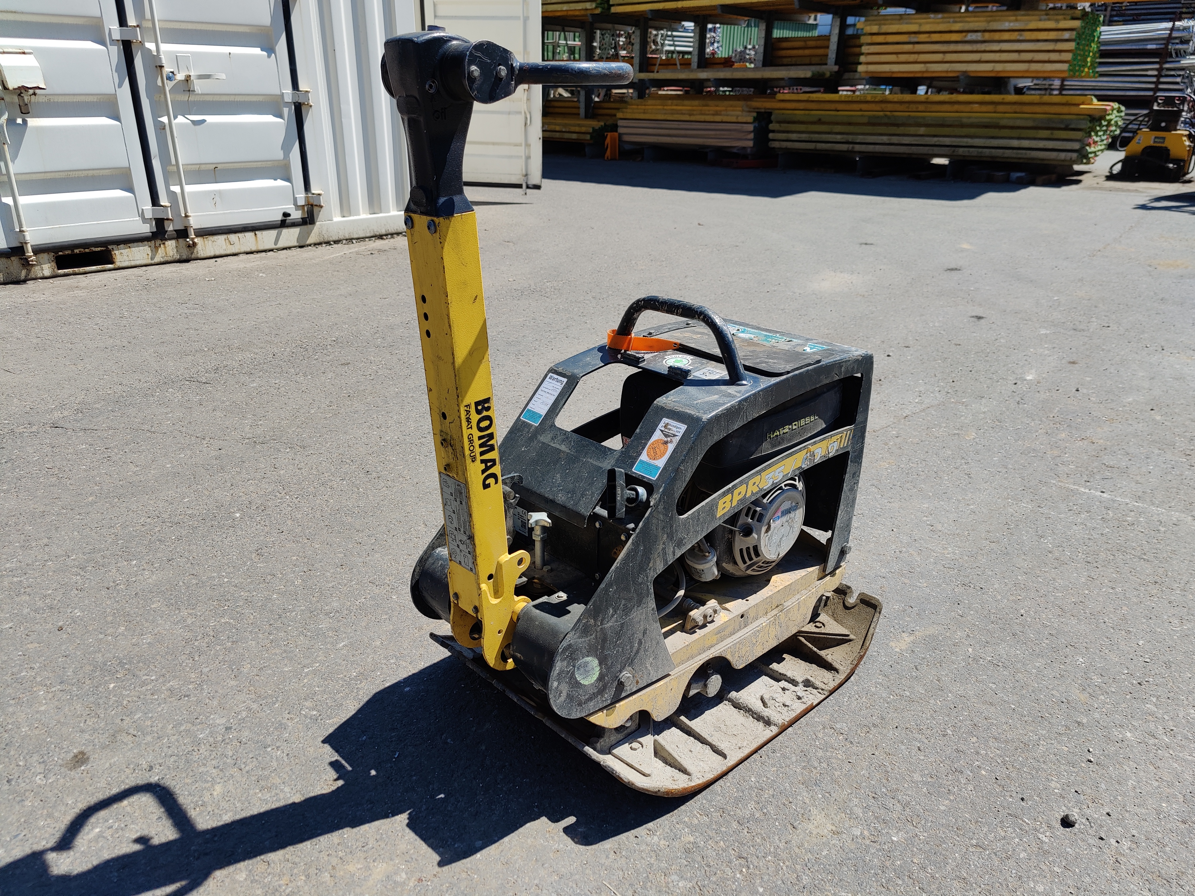 Rüttelplatte Bomag BPR 35/60 D/H kaufen Rüttelplatte Bomag BPR 35/60 D/H gebraucht kaufen