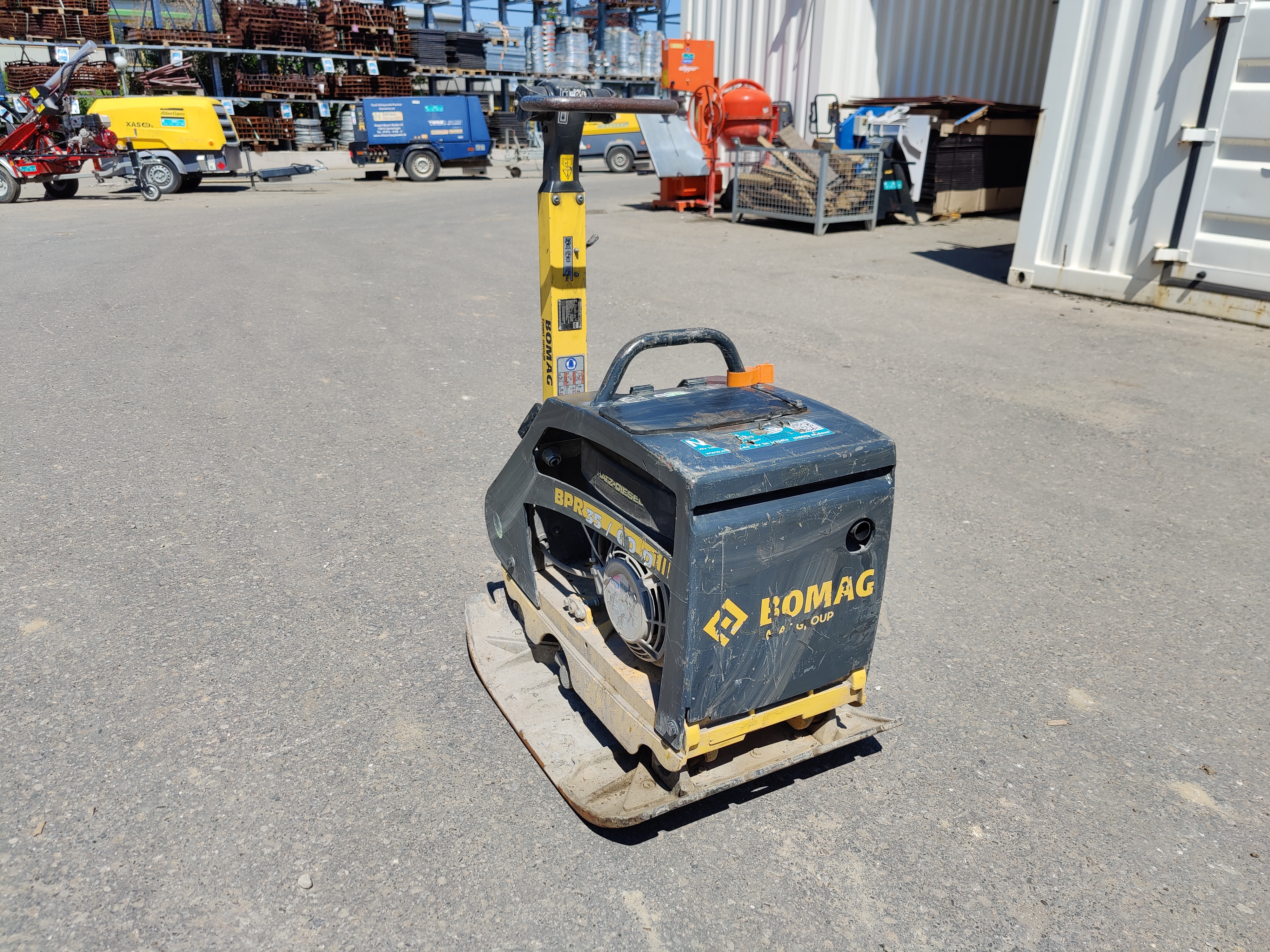 Rüttelplatte Bomag BPR 35/60 D/H kaufen Rüttelplatte Bomag BPR 35/60 D/H gebraucht kaufen