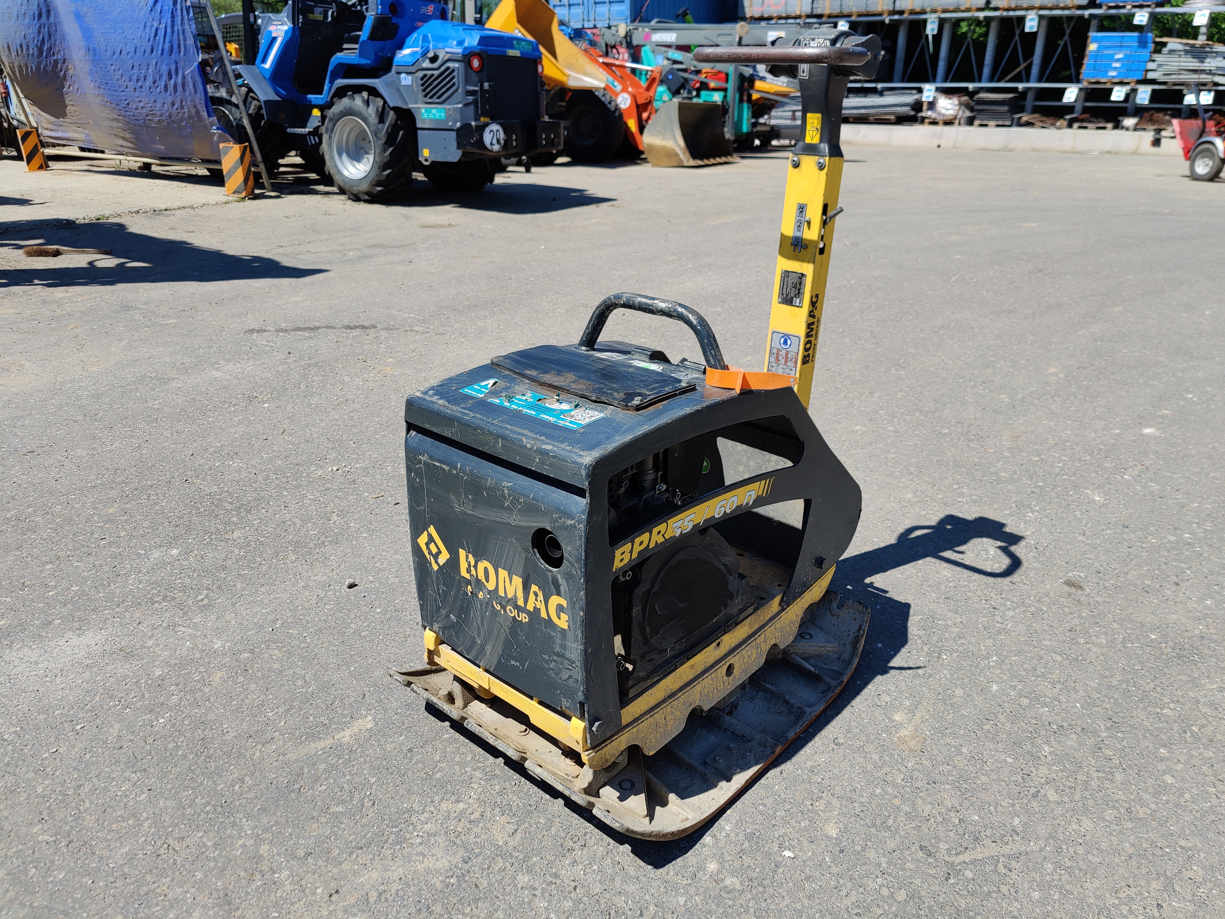 Rüttelplatte Bomag BPR 35/60 D/H kaufen Rüttelplatte Bomag BPR 35/60 D/H gebraucht kaufen