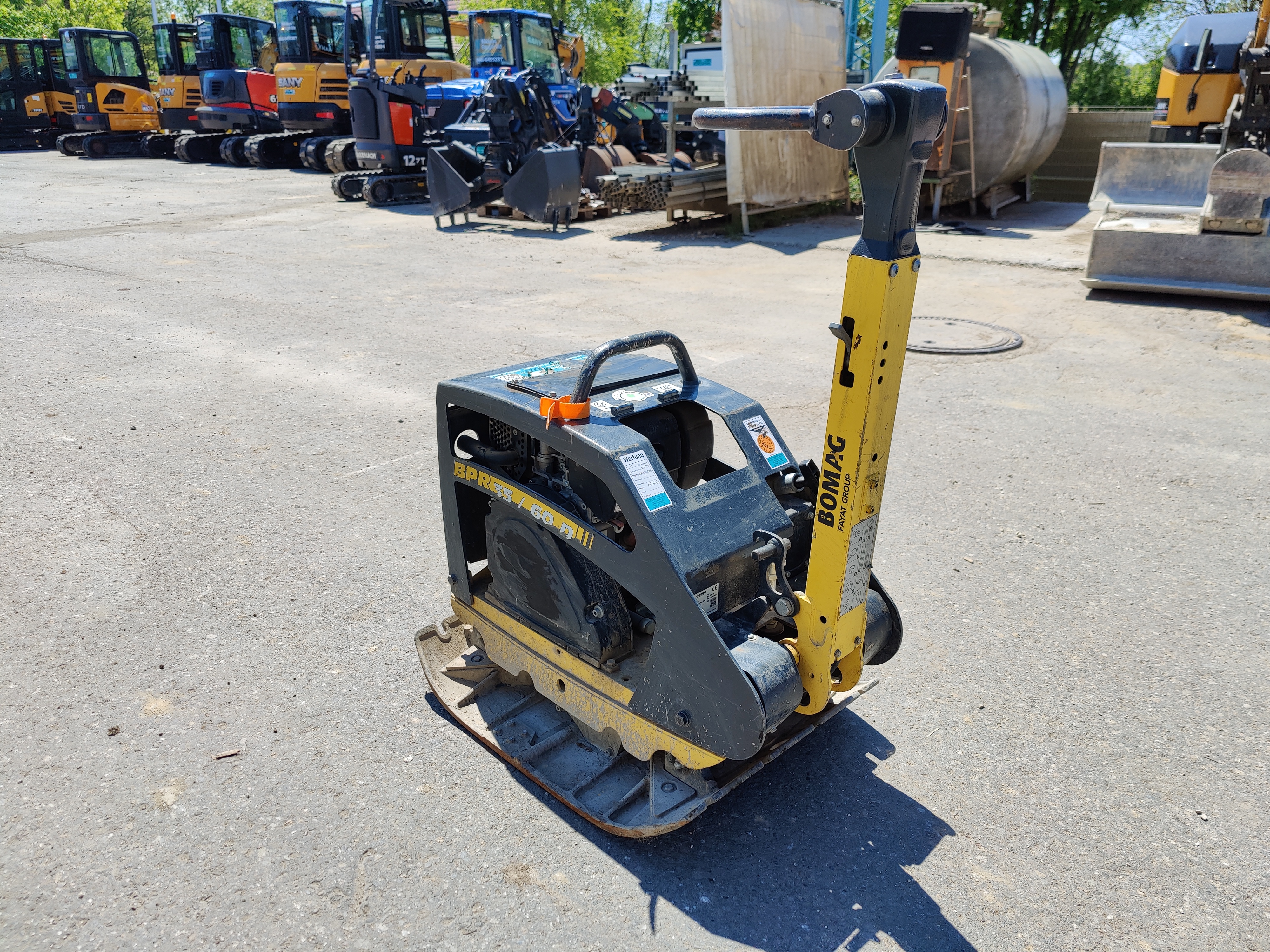 Rüttelplatte Bomag BPR 35/60 D/H kaufen Rüttelplatte Bomag BPR 35/60 D/H gebraucht kaufen