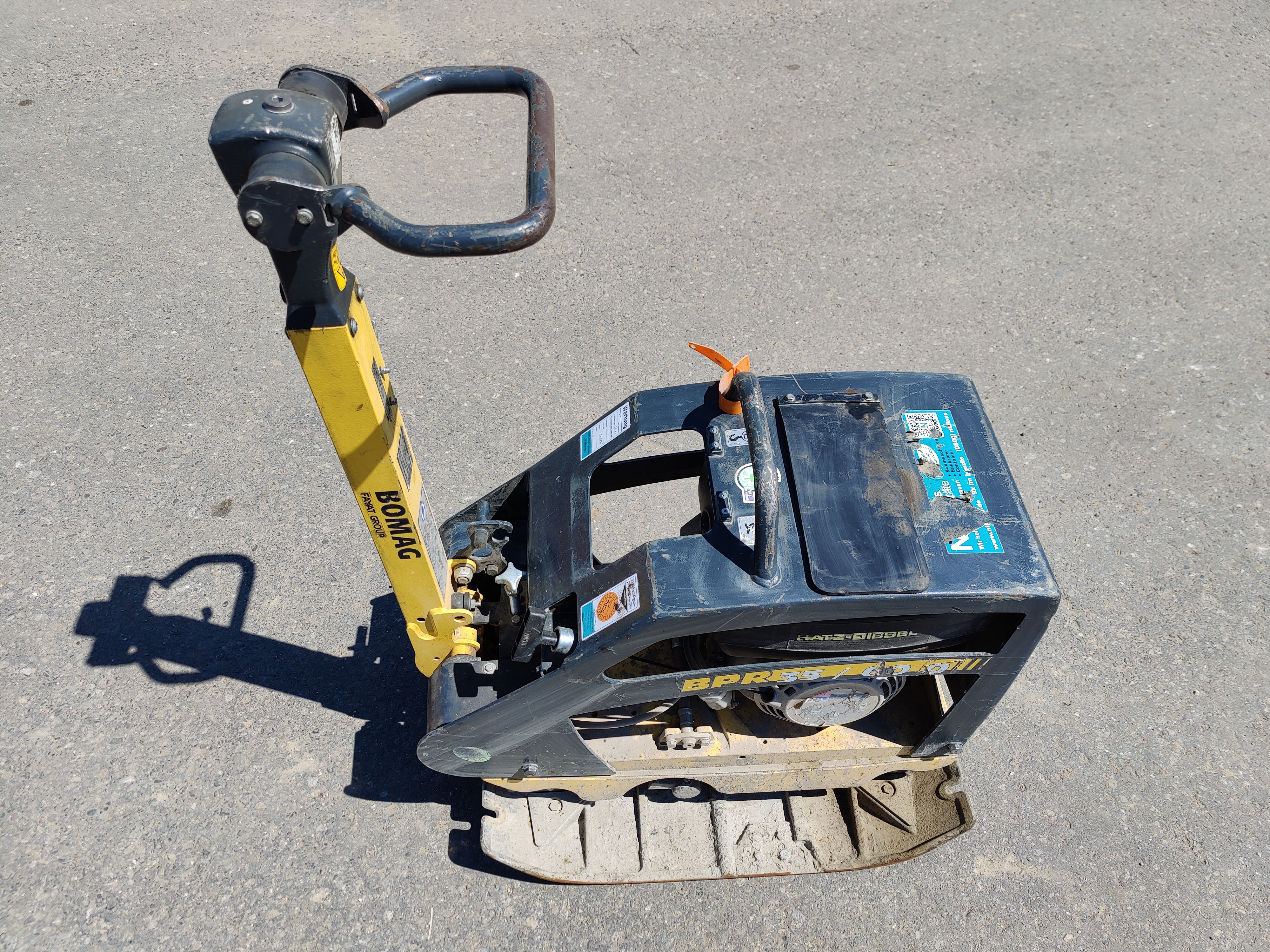 Rüttelplatte Bomag BPR 35/60 D/H kaufen Rüttelplatte Bomag BPR 35/60 D/H gebraucht kaufen