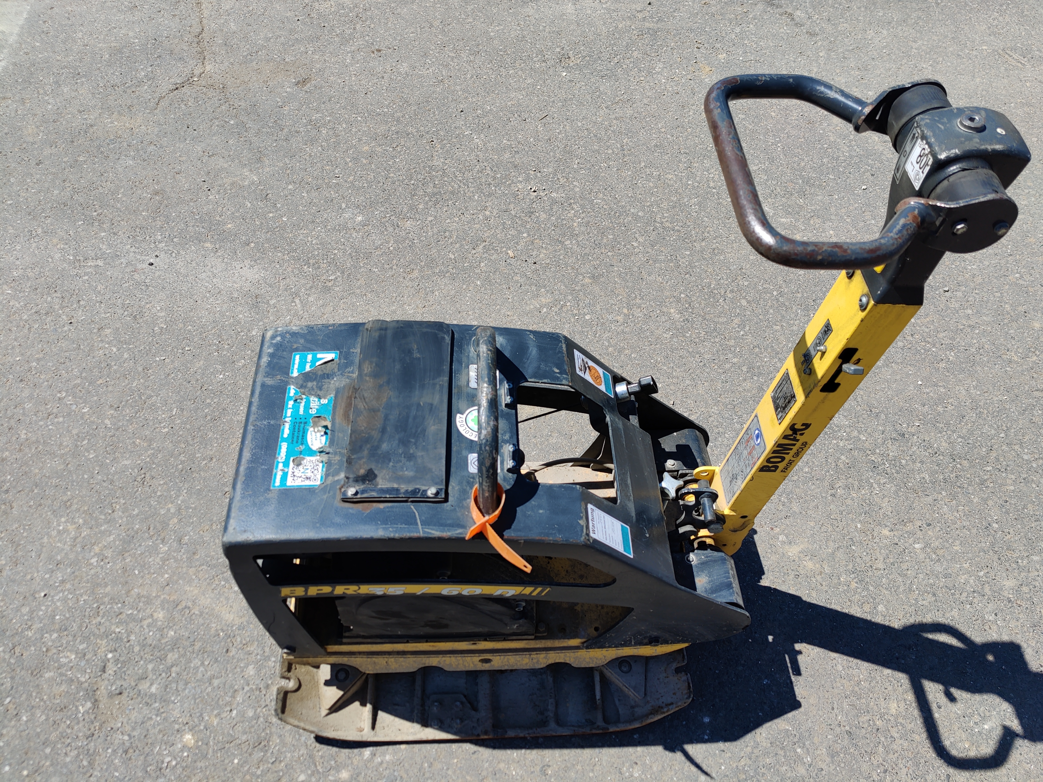 Rüttelplatte Bomag BPR 35/60 D/H kaufen Rüttelplatte Bomag BPR 35/60 D/H gebraucht kaufen