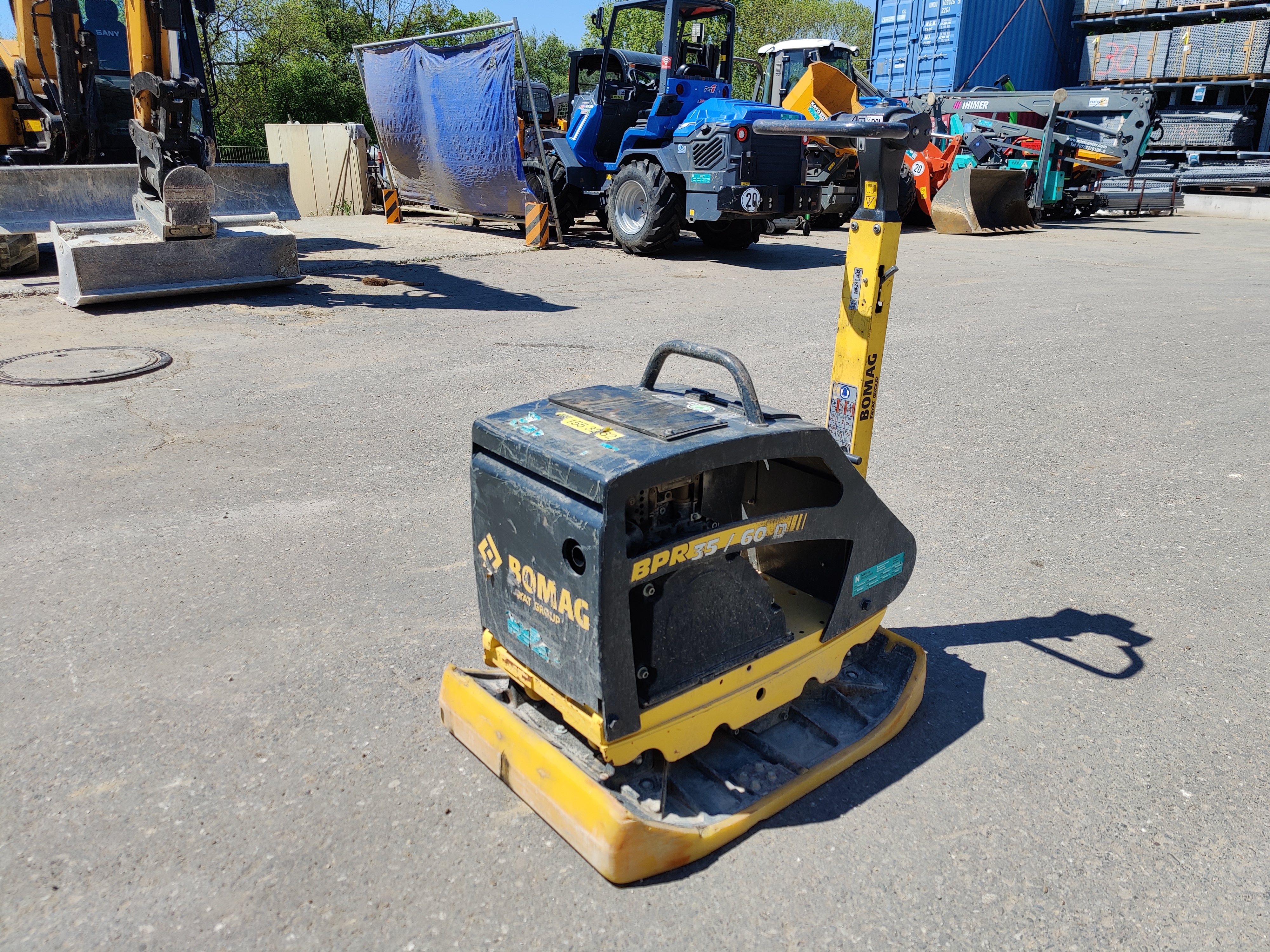 Rüttelplatte BOMAG BPR 35/60 D/H Stoneguard Rüttelplatte BOMAG BPR 35/60 D/H Stoneguard gebraucht kaufen