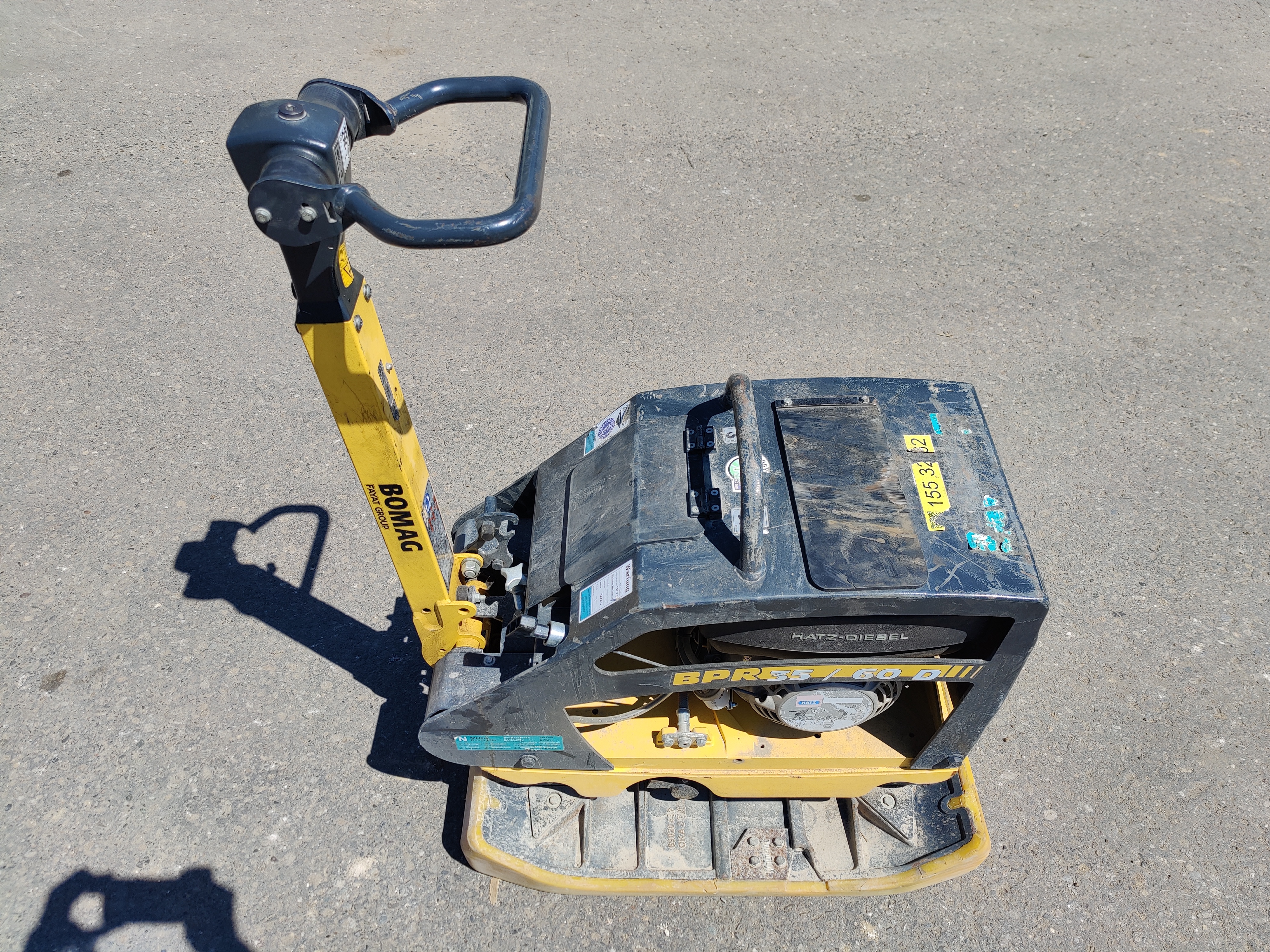 Rüttelplatte BOMAG BPR 35/60 D/H Stoneguard Rüttelplatte BOMAG BPR 35/60 D/H Stoneguard gebraucht kaufen