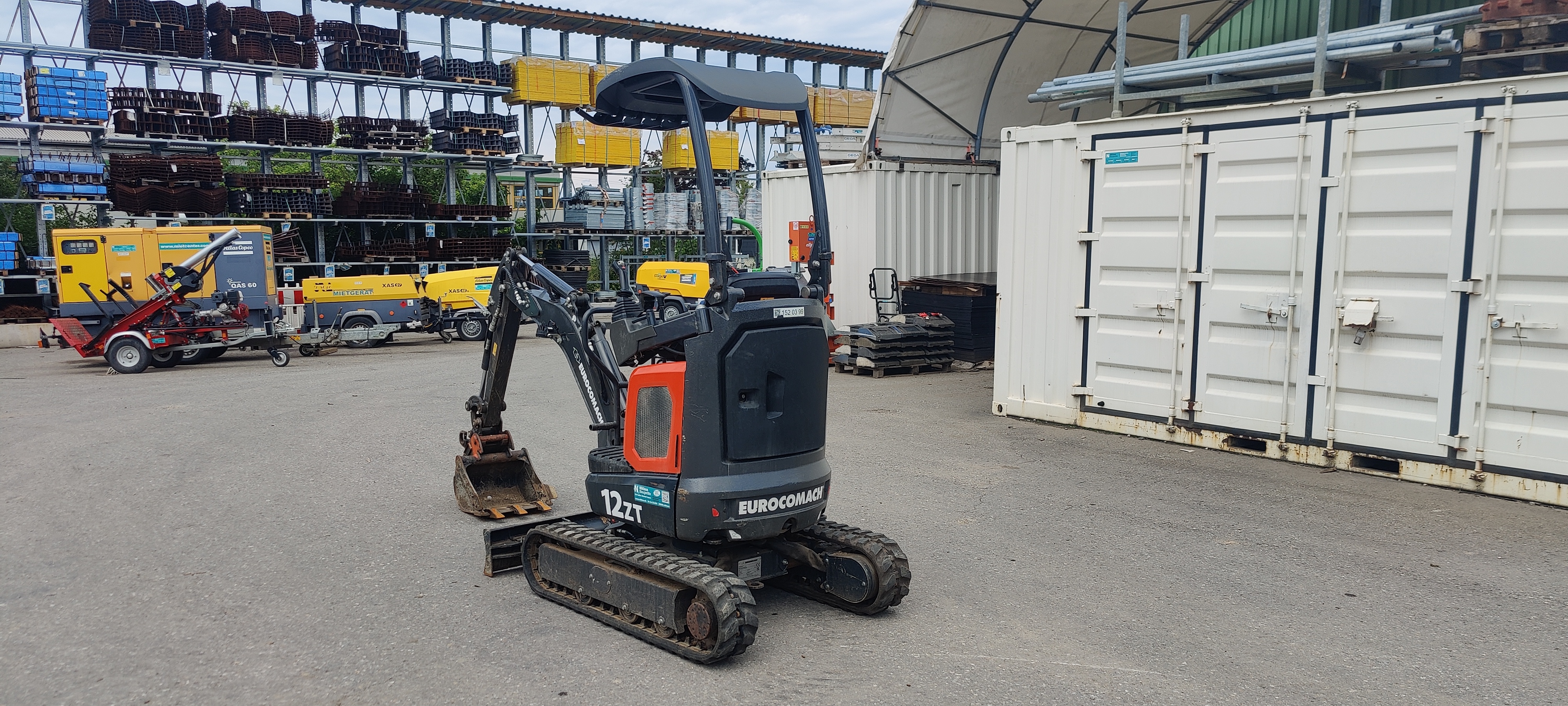 Minibagger EUROCOMACH ES 12 ZT gebraucht kaufen