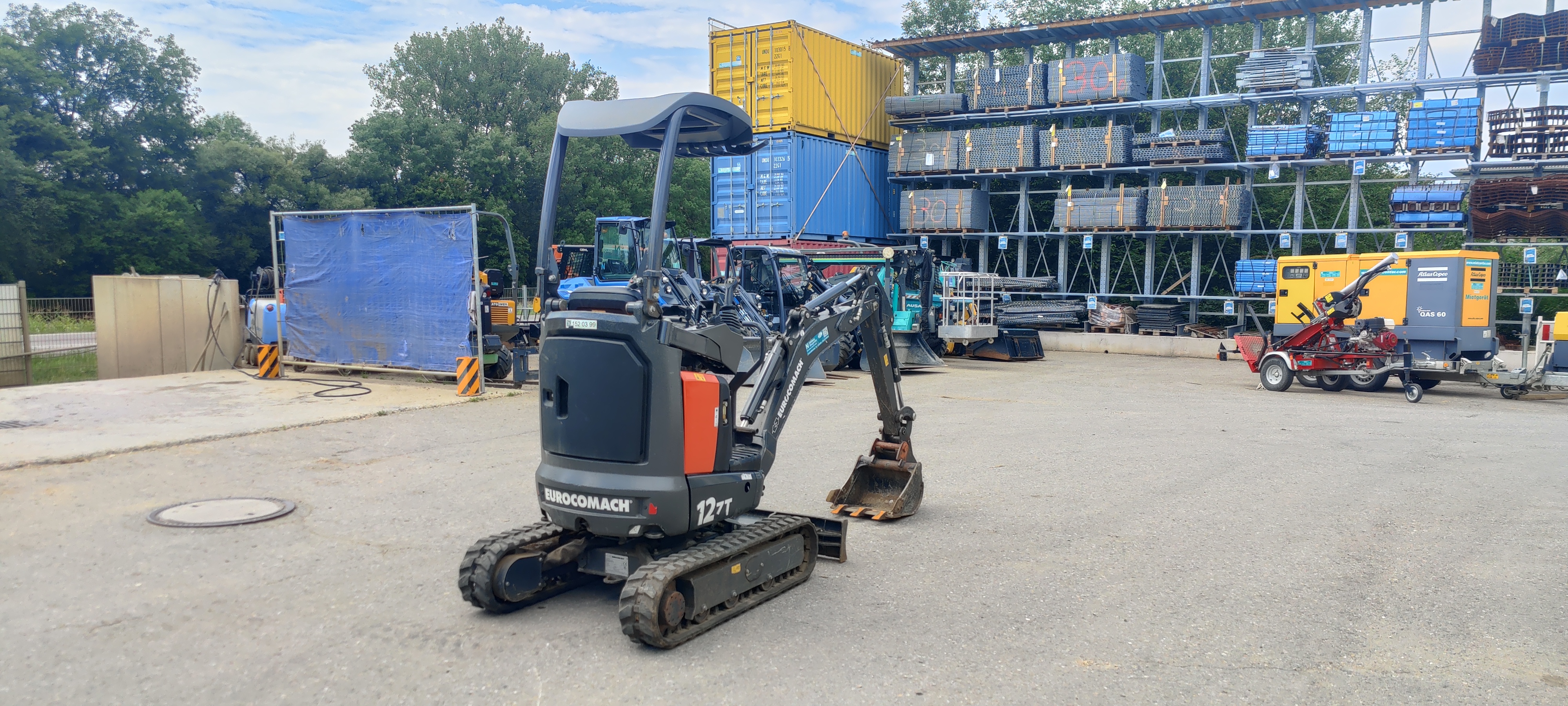 Minibagger EUROCOMACH ES 12 ZT gebraucht kaufen