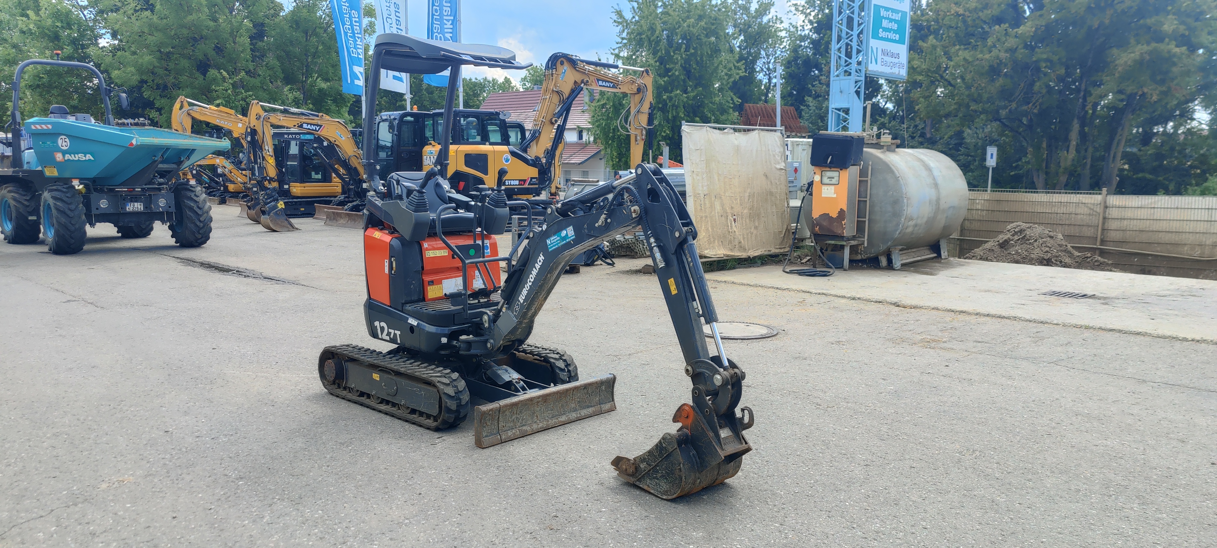Minibagger EUROCOMACH ES 12 ZT gebraucht kaufen