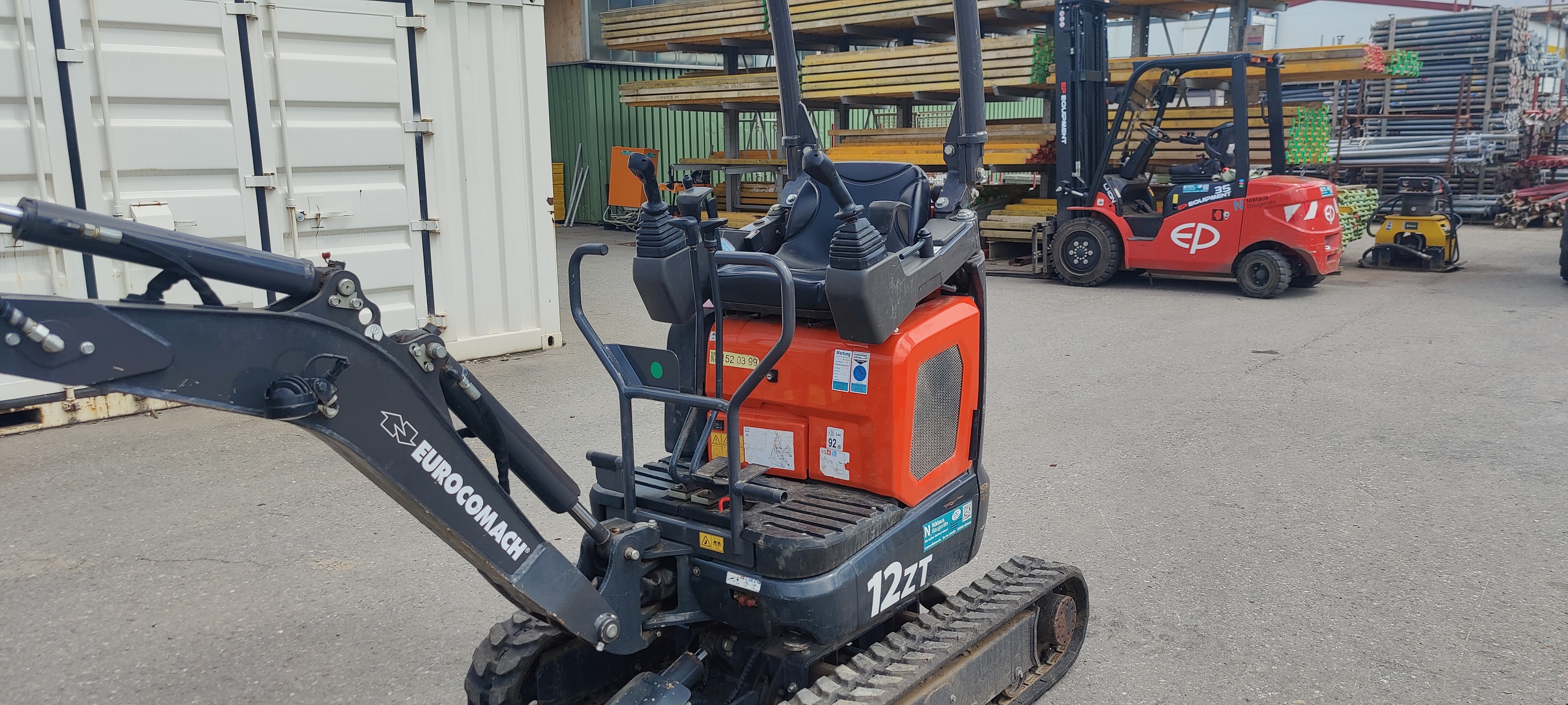 Minibagger EUROCOMACH ES 12 ZT gebraucht kaufen