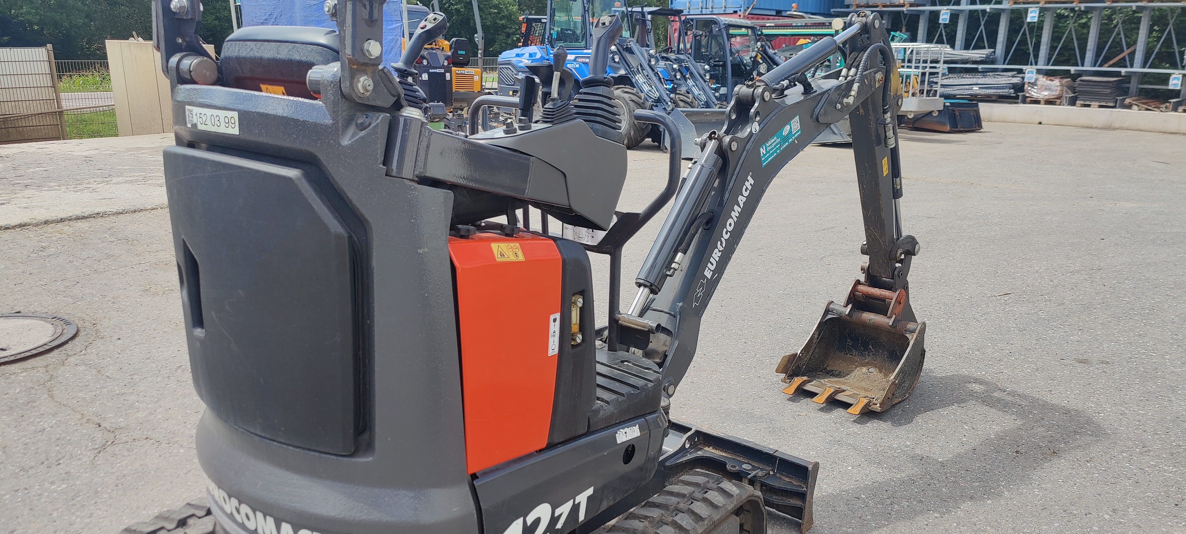 Minibagger EUROCOMACH ES 12 ZT gebraucht kaufen