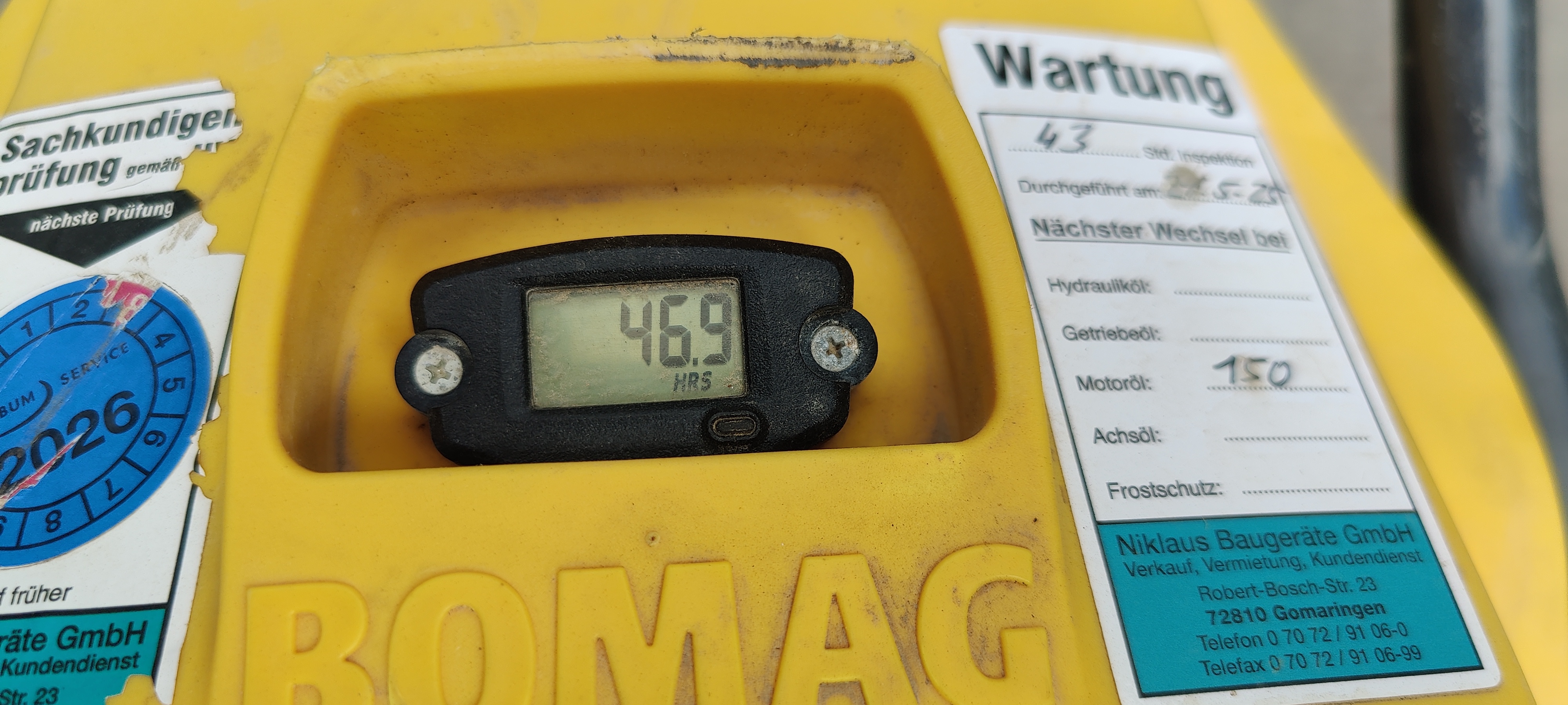 Stampfer BOMAG BT 60 gebraucht kaufen