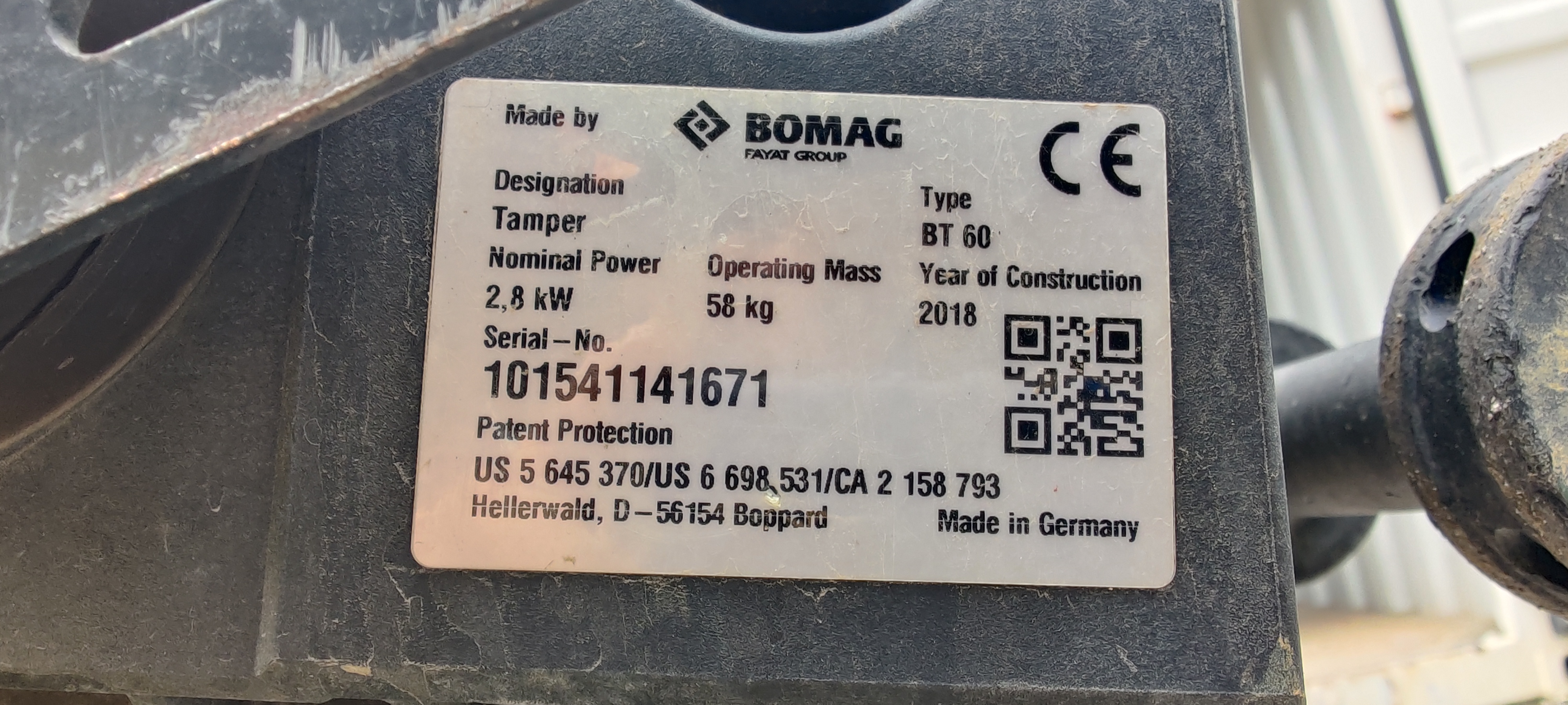 Stampfer BOMAG BT 60 gebraucht kaufen