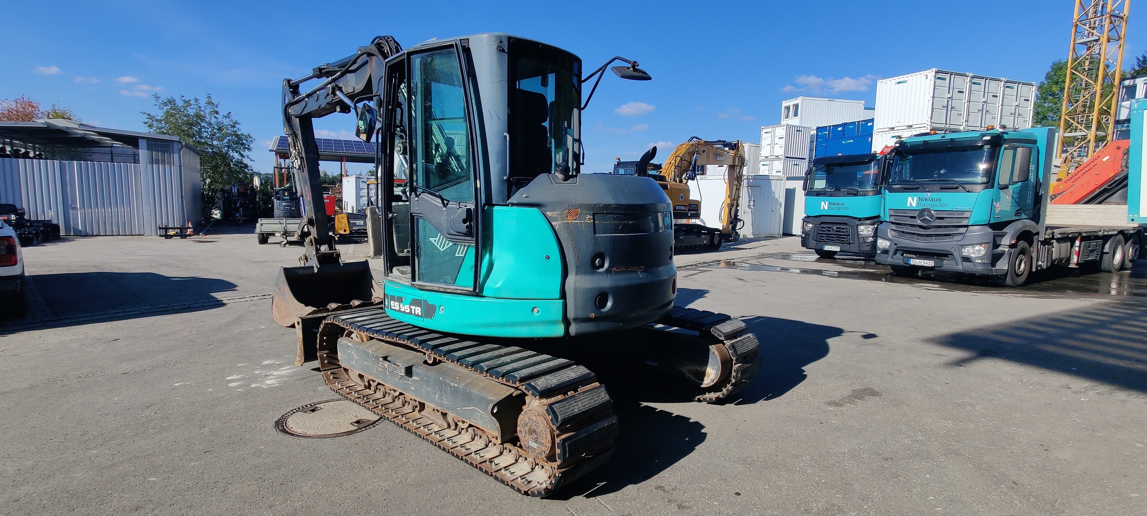 Minibagger EUROCOMACH ES 95 TR Verstellausleger gebraucht kaufen