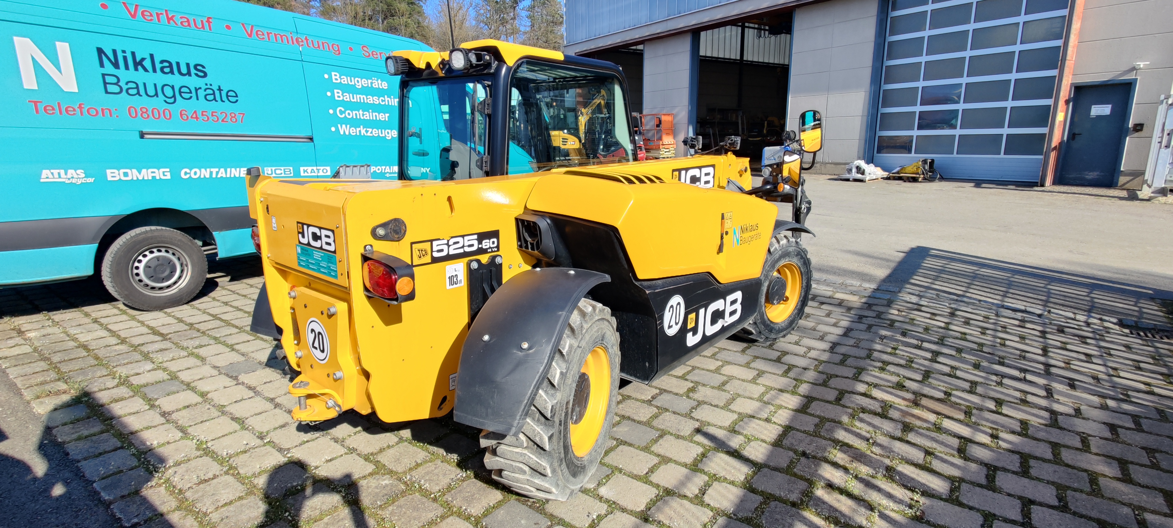 Teleskoplader JCB 525-60 Hi-Viz T5 gebraucht kaufen