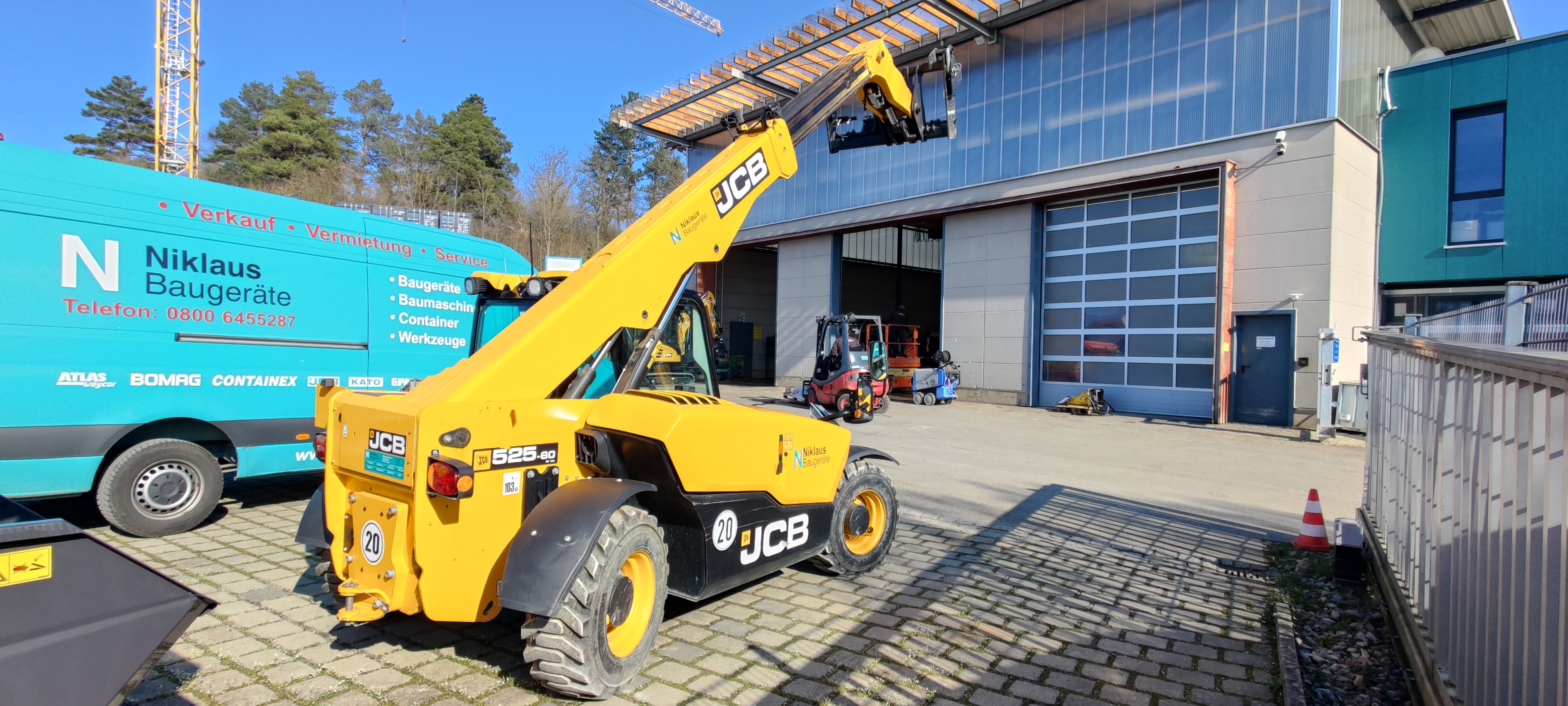 Teleskoplader JCB 525-60 Hi-Viz T5 gebraucht kaufen