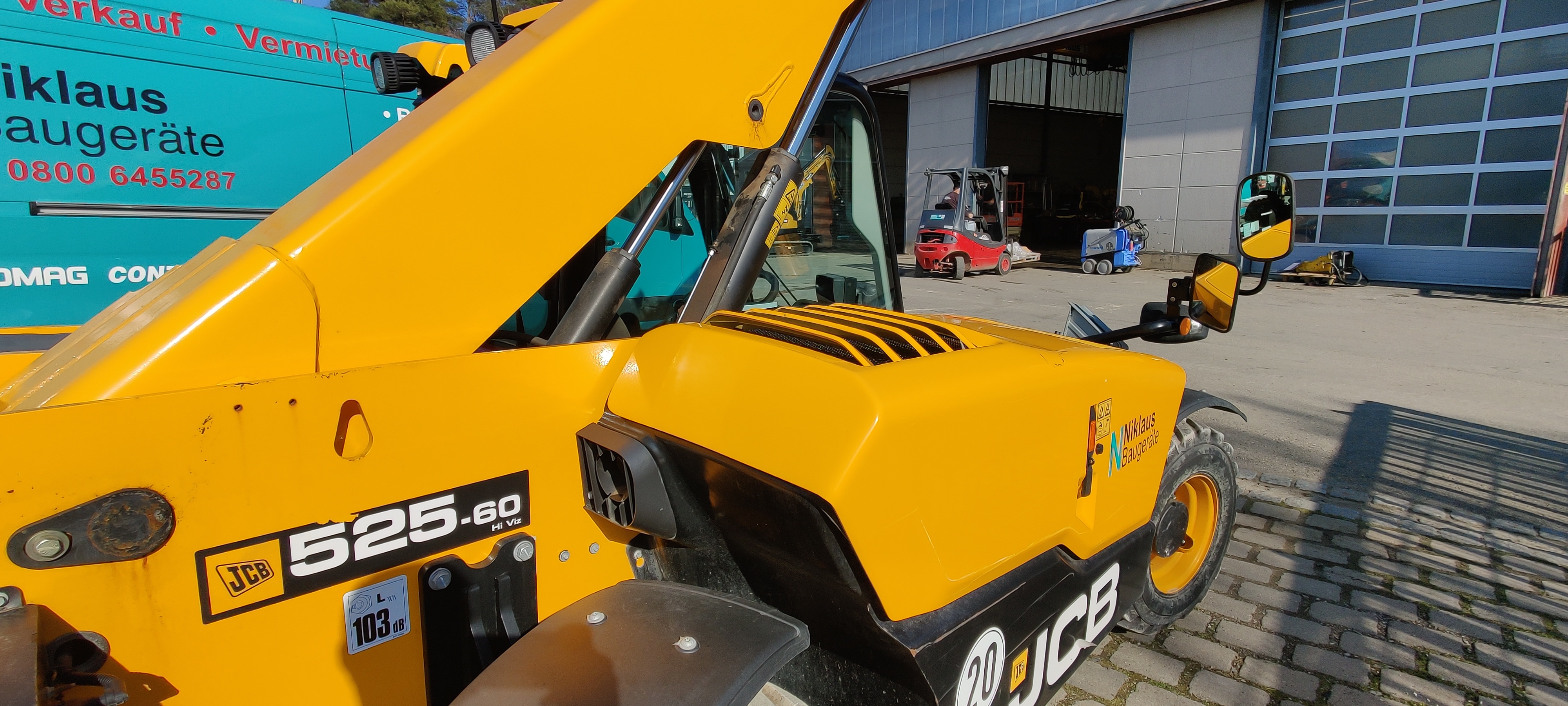 Teleskoplader JCB 525-60 Hi-Viz T5 gebraucht kaufen