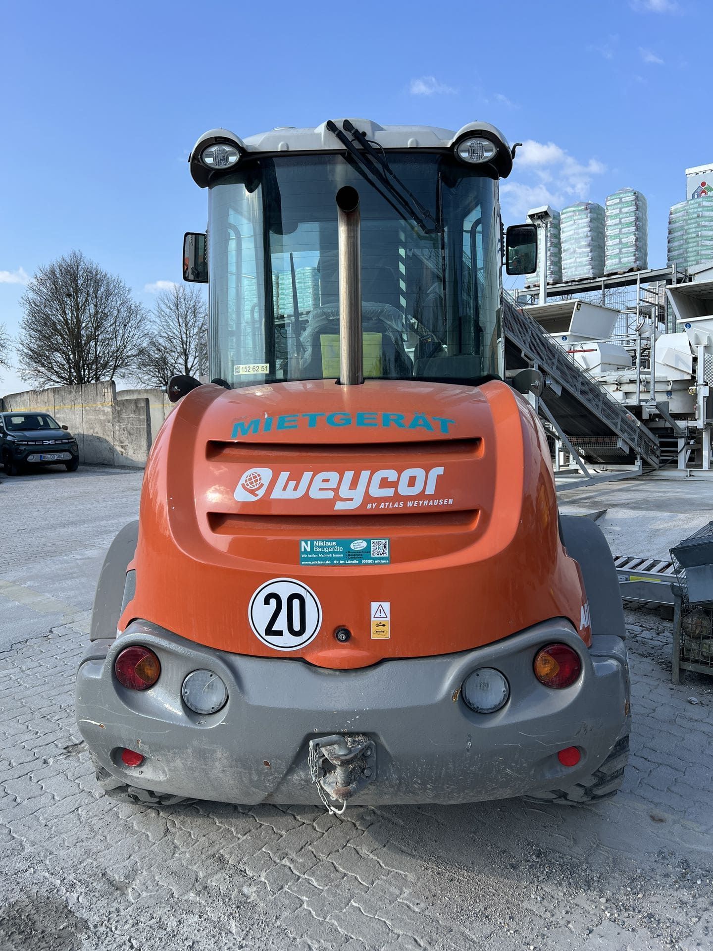 Atlas Weycor AR 480 gebraucht von hinten