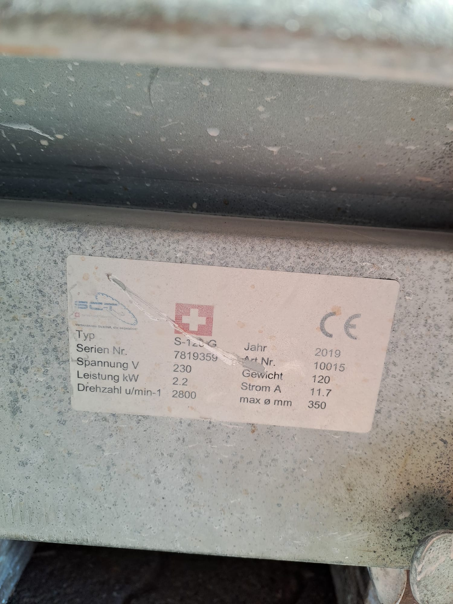 Steinsäge SC-T S-120 350mm gebraucht