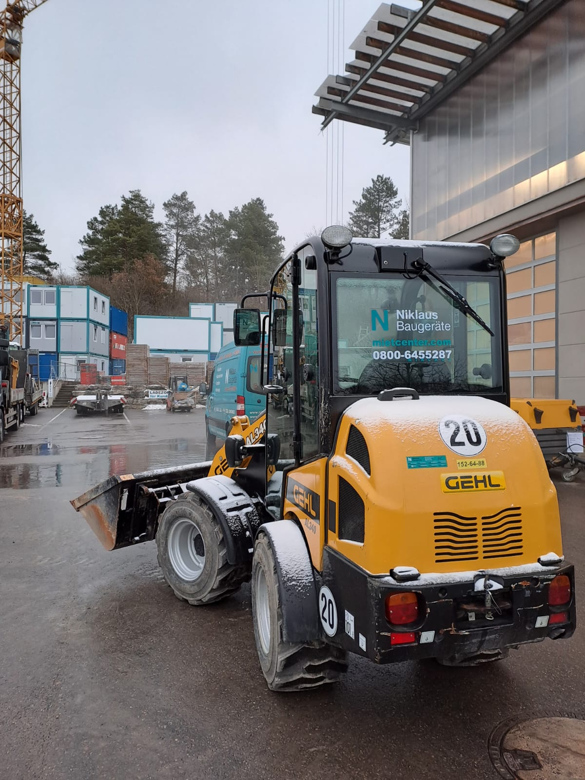 Hoflader Gehl 340 mit Kabine gebraucht