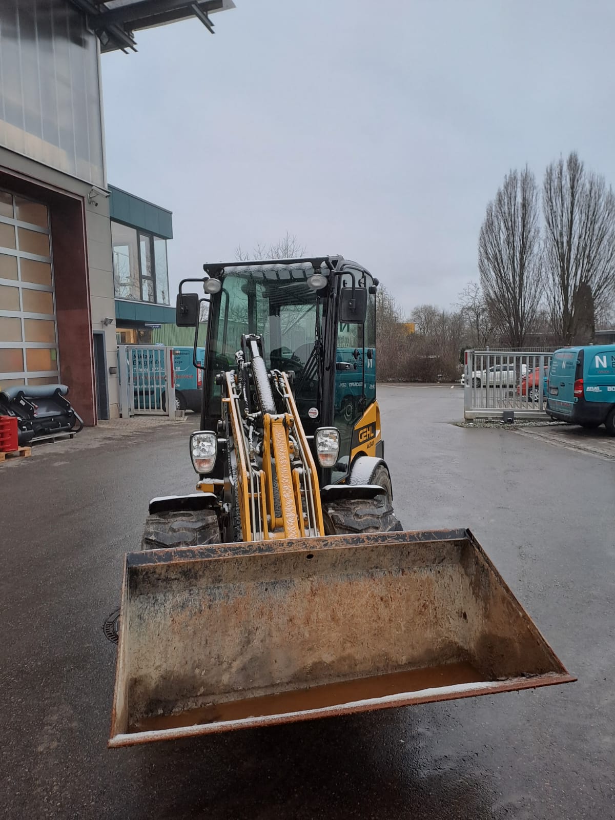 Hoflader Gehl 340 mit Kabine gebraucht
