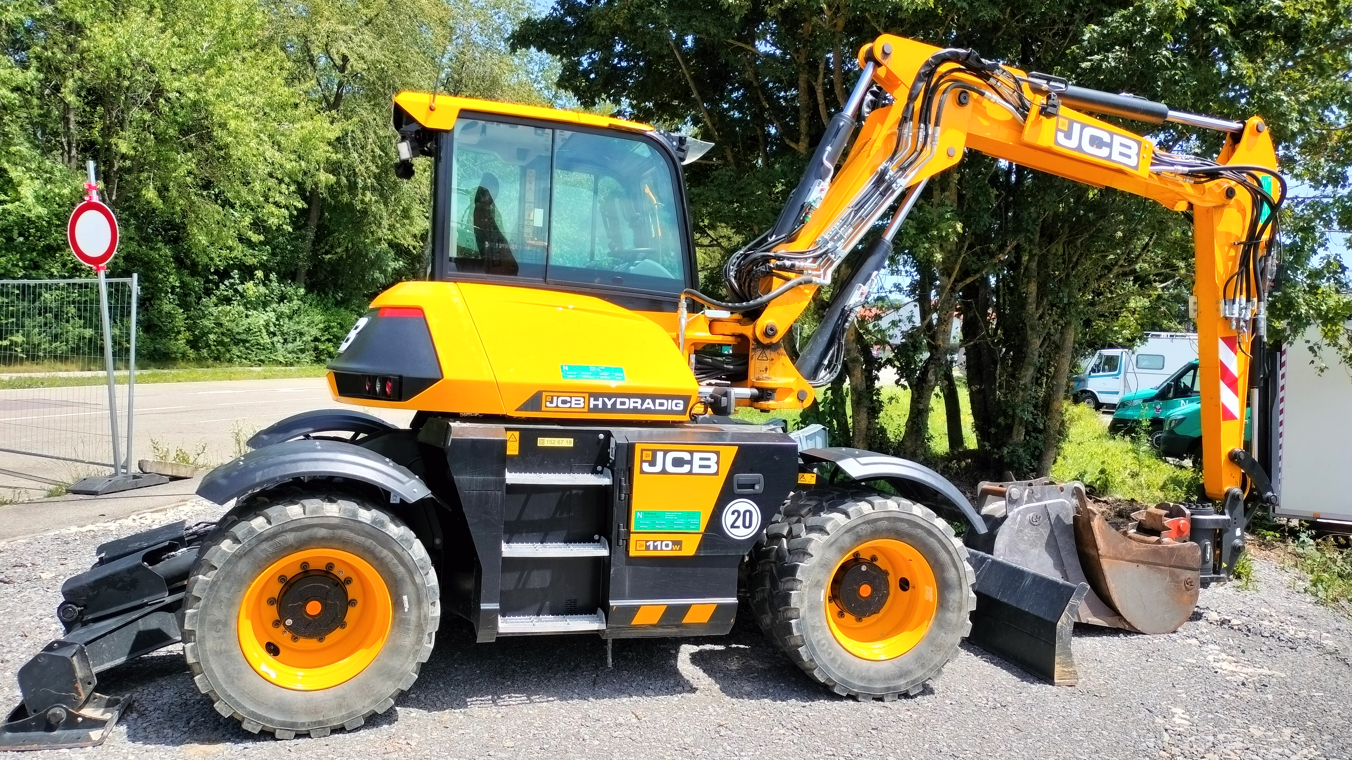 Mobilbagger Hydradig JCB 110W Tilt Mobilbagger Hydradig JCB 110W mit Powertilt gebraucht kaufen